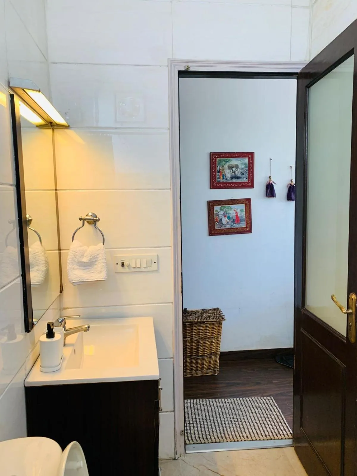 Bathroom in Vandana's Bed and breakfast