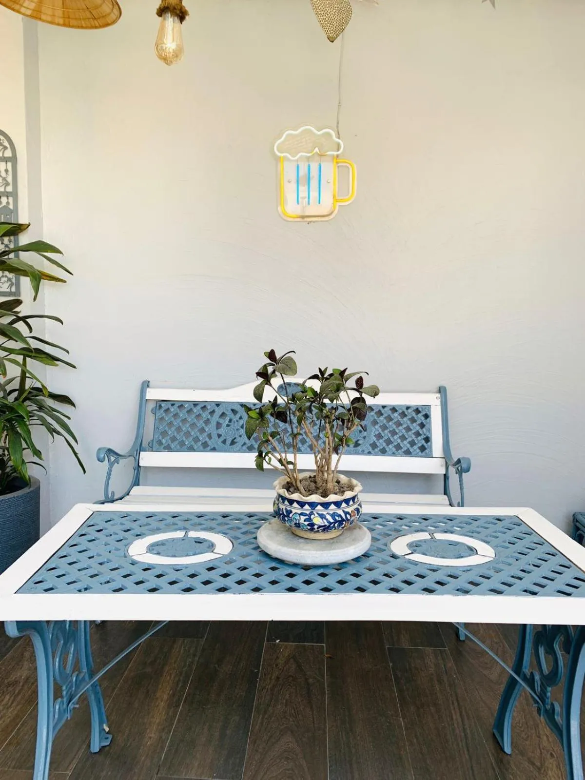 Seating area in Vandana's Bed and breakfast