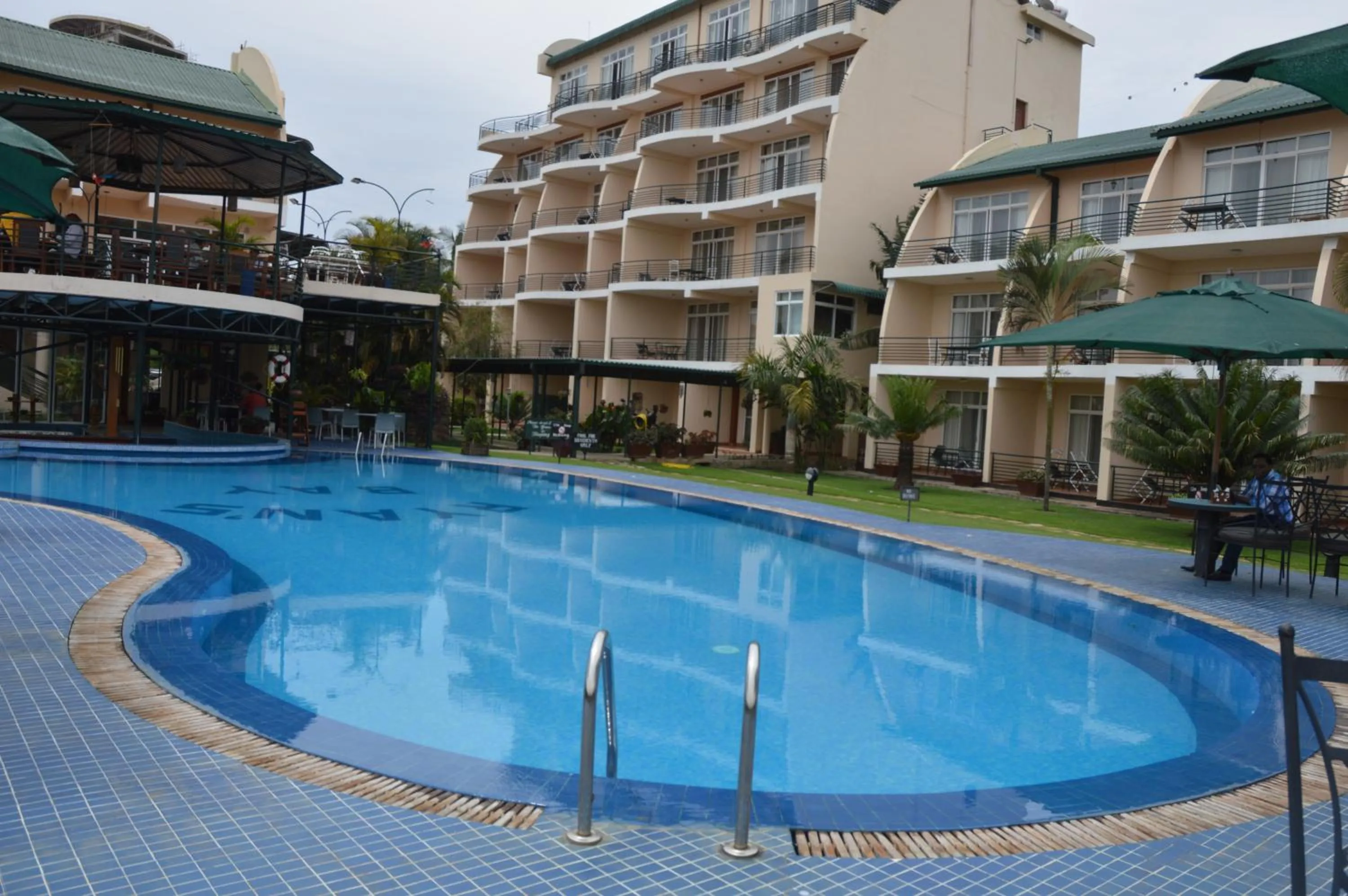 Swimming pool in Ryan's Bay Hotel