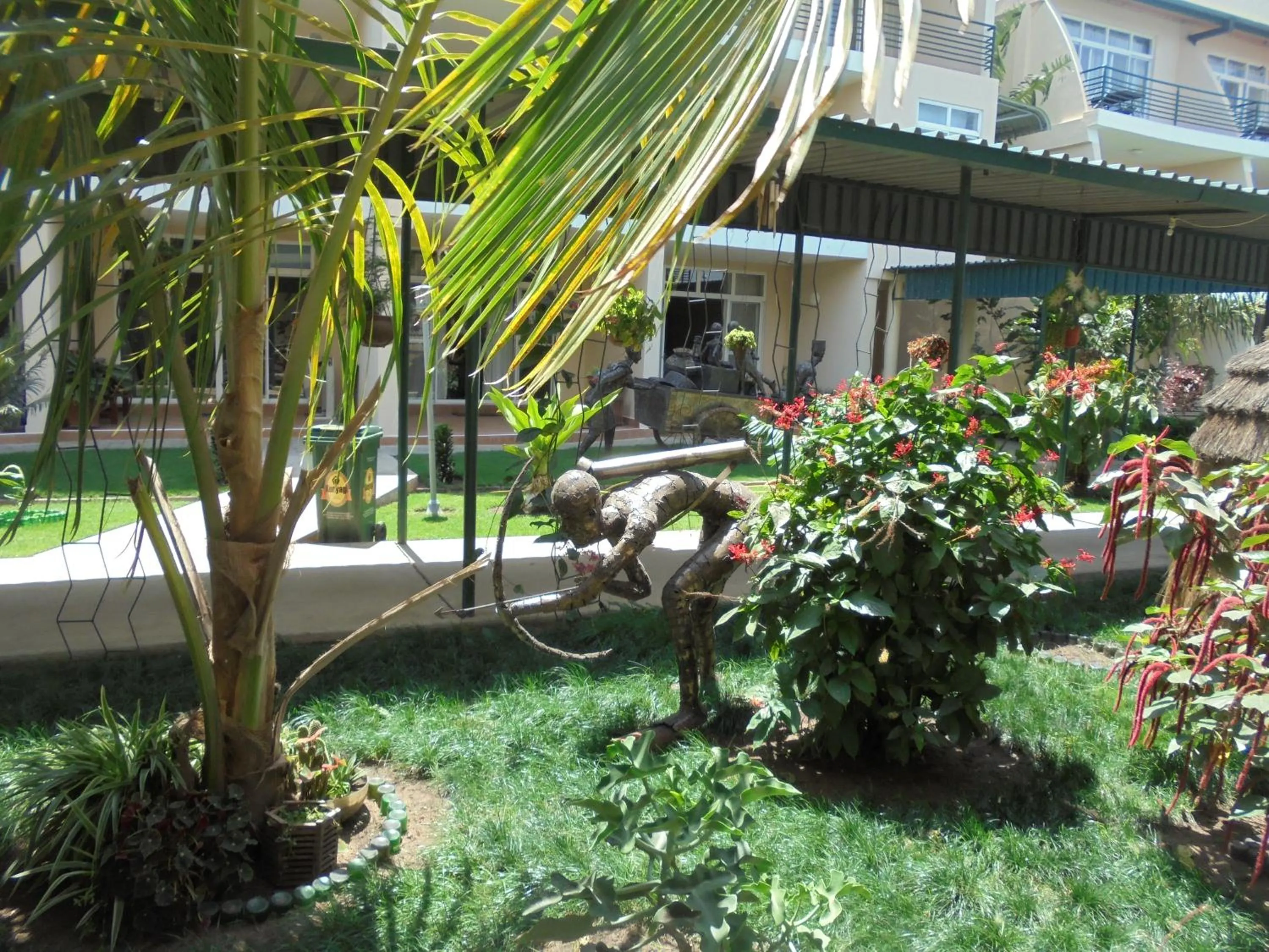 Garden in Ryan's Bay Hotel
