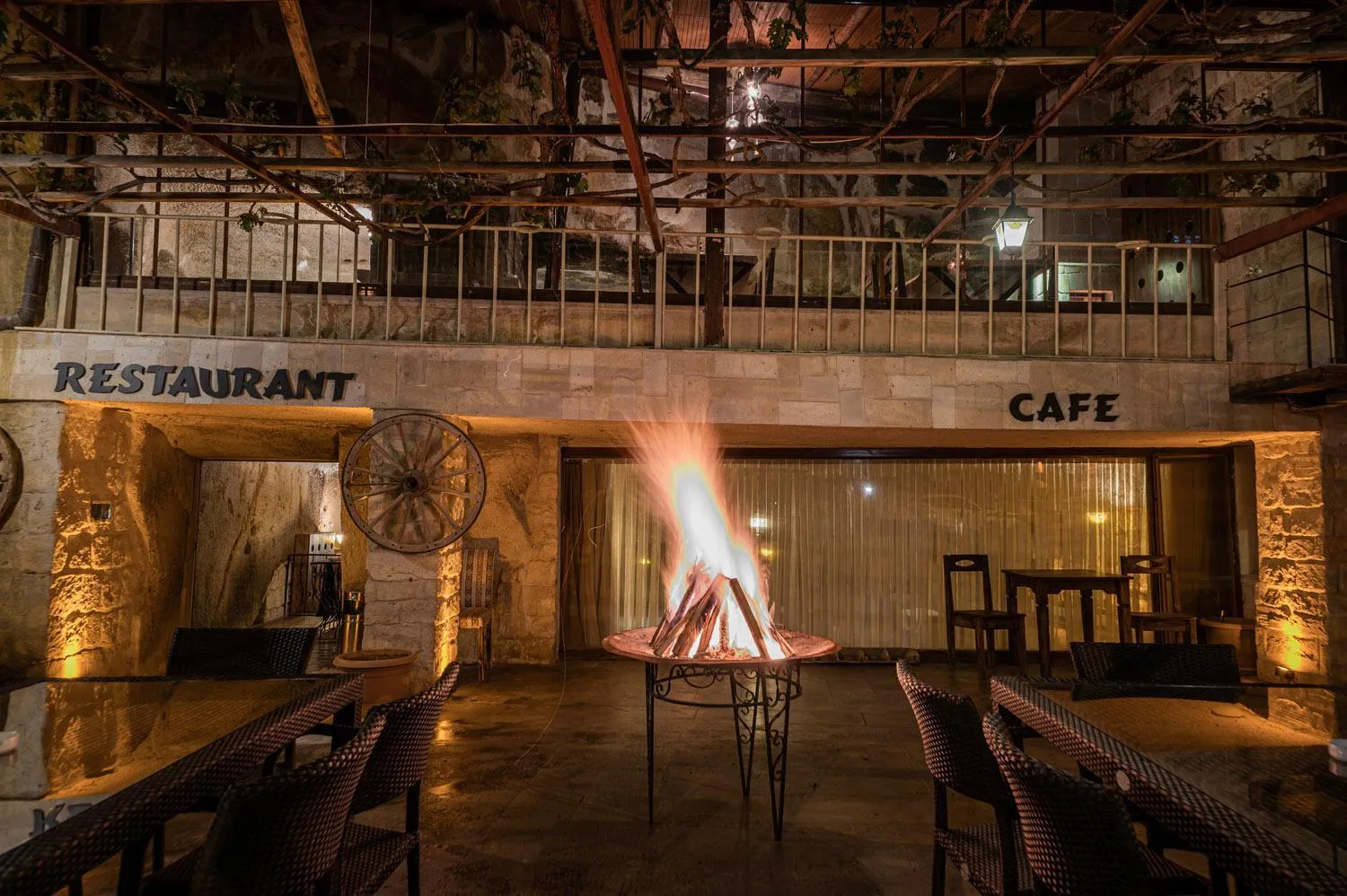 Garden in Konak Bezirhane Cave Otel