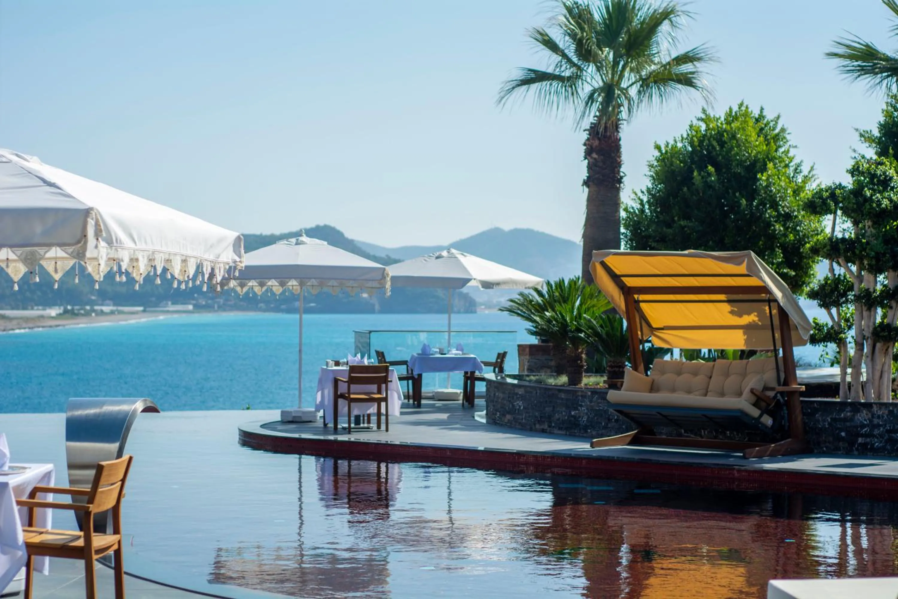 Pool view in Porto Amore Club Hotel