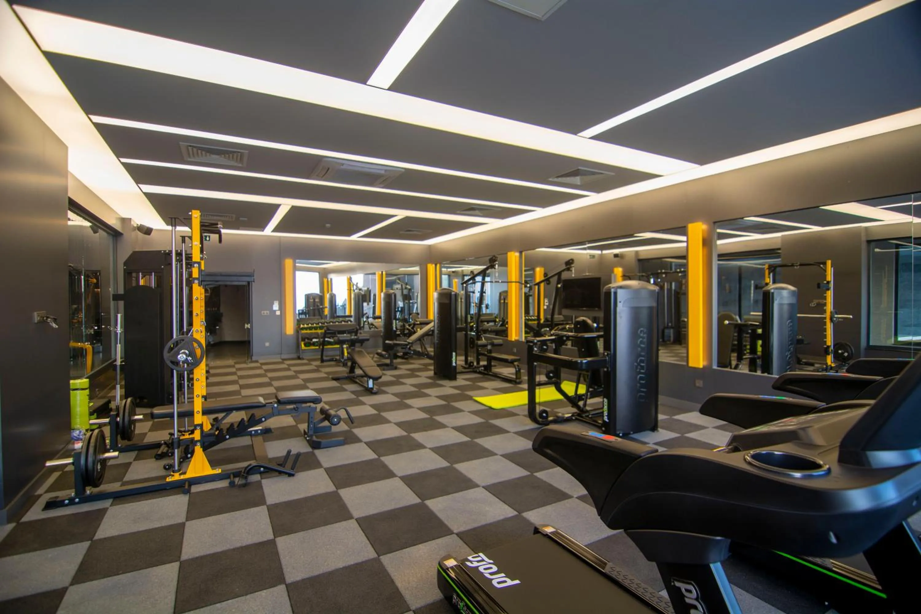 Fitness centre/facilities in Porto Amore Club Hotel