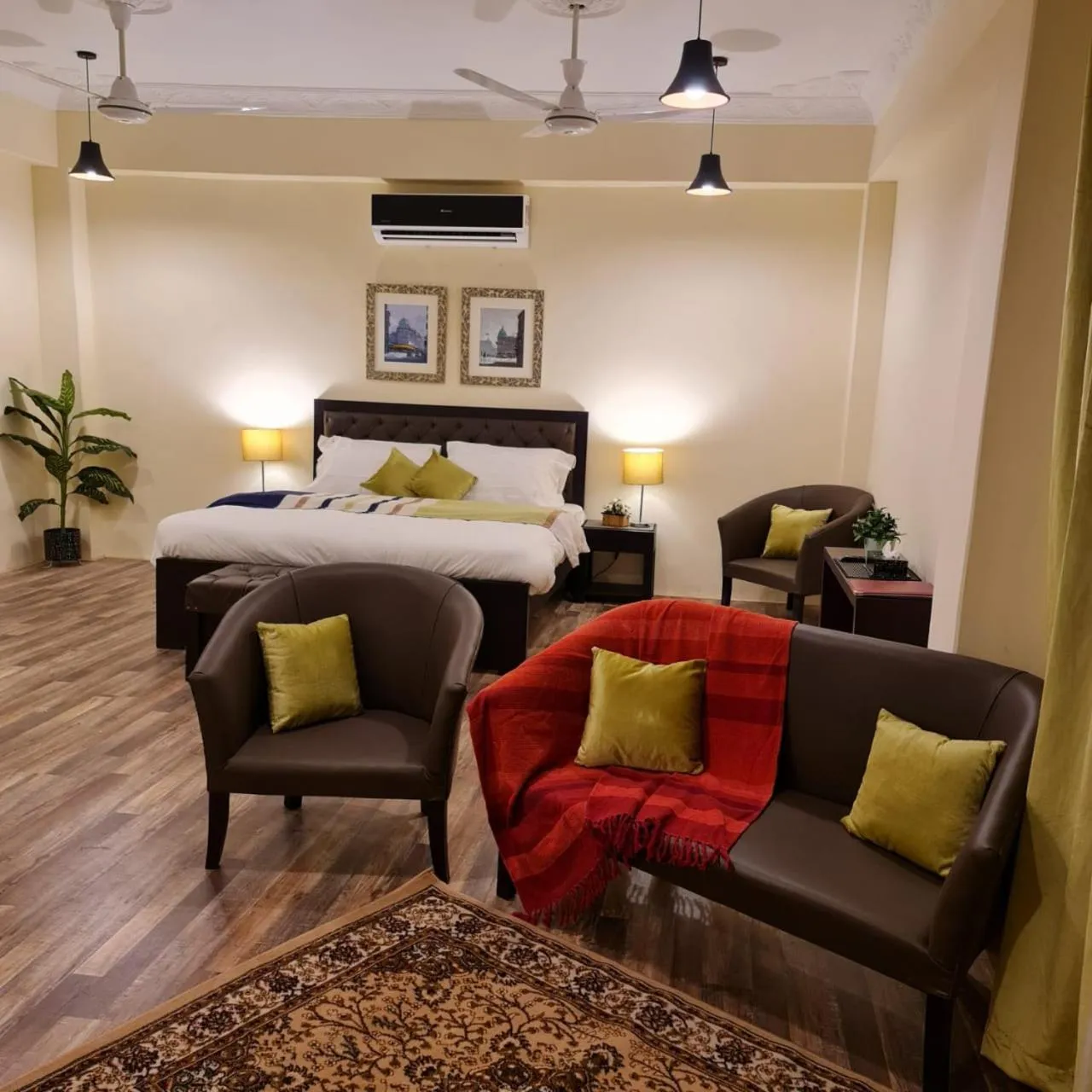 Bed in The Mandarin Inn