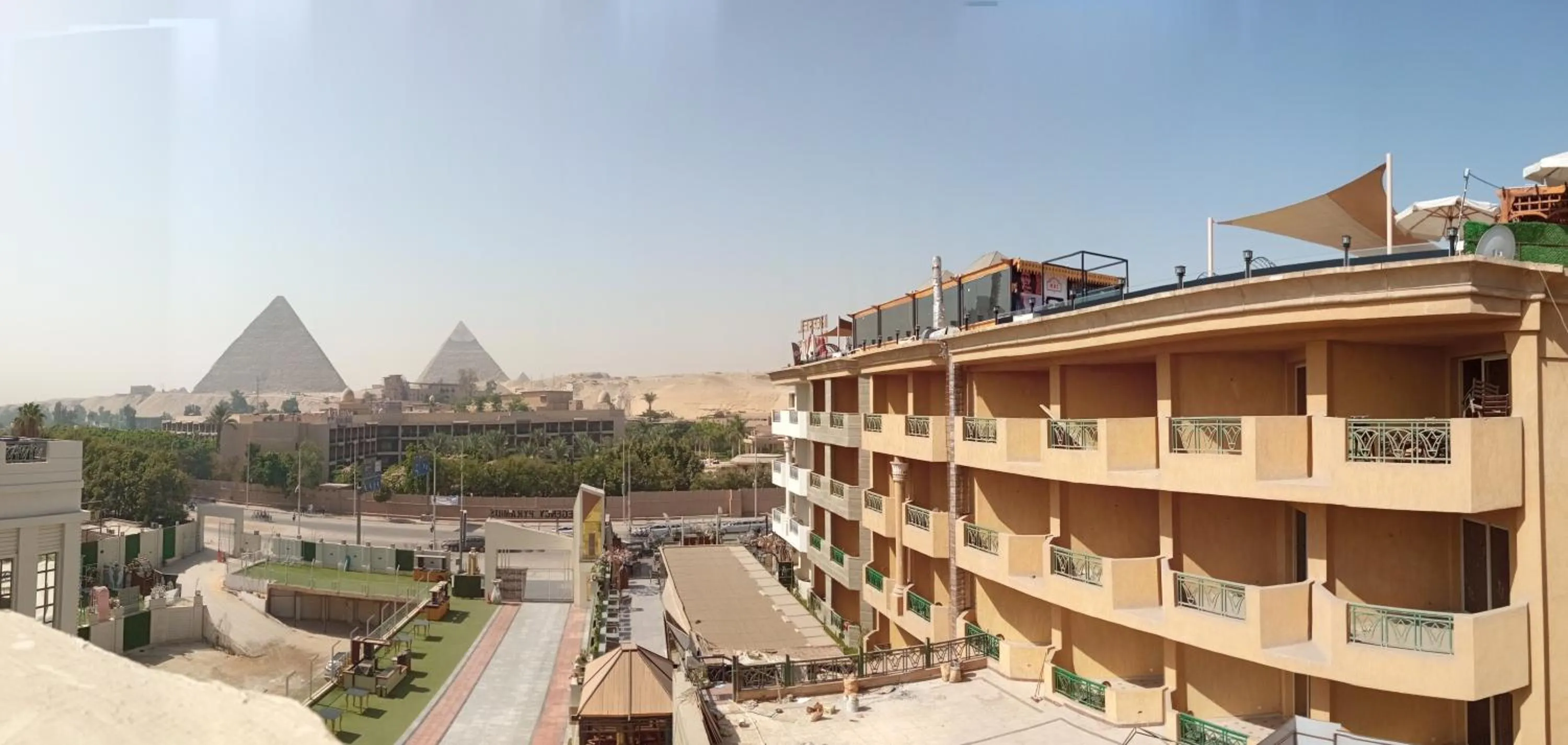 Property building in Regency Pyramids Hotel