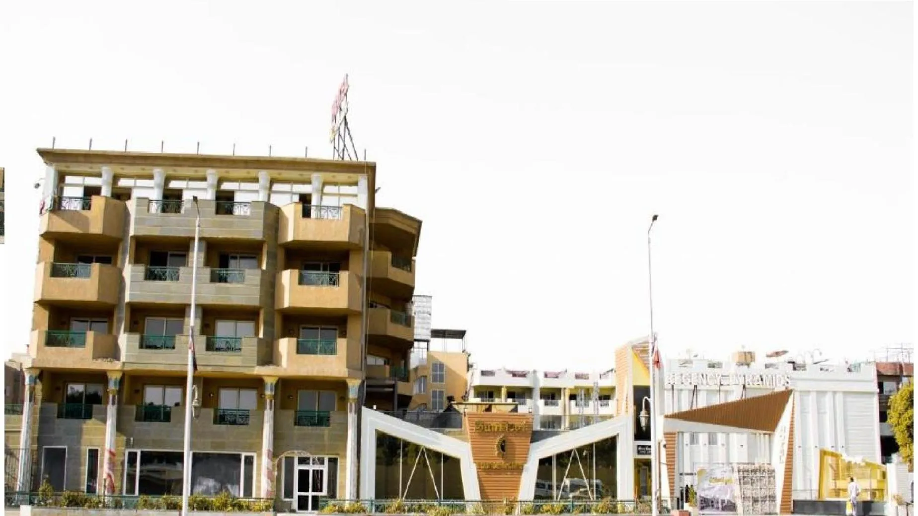 Property building in Regency Pyramids Hotel