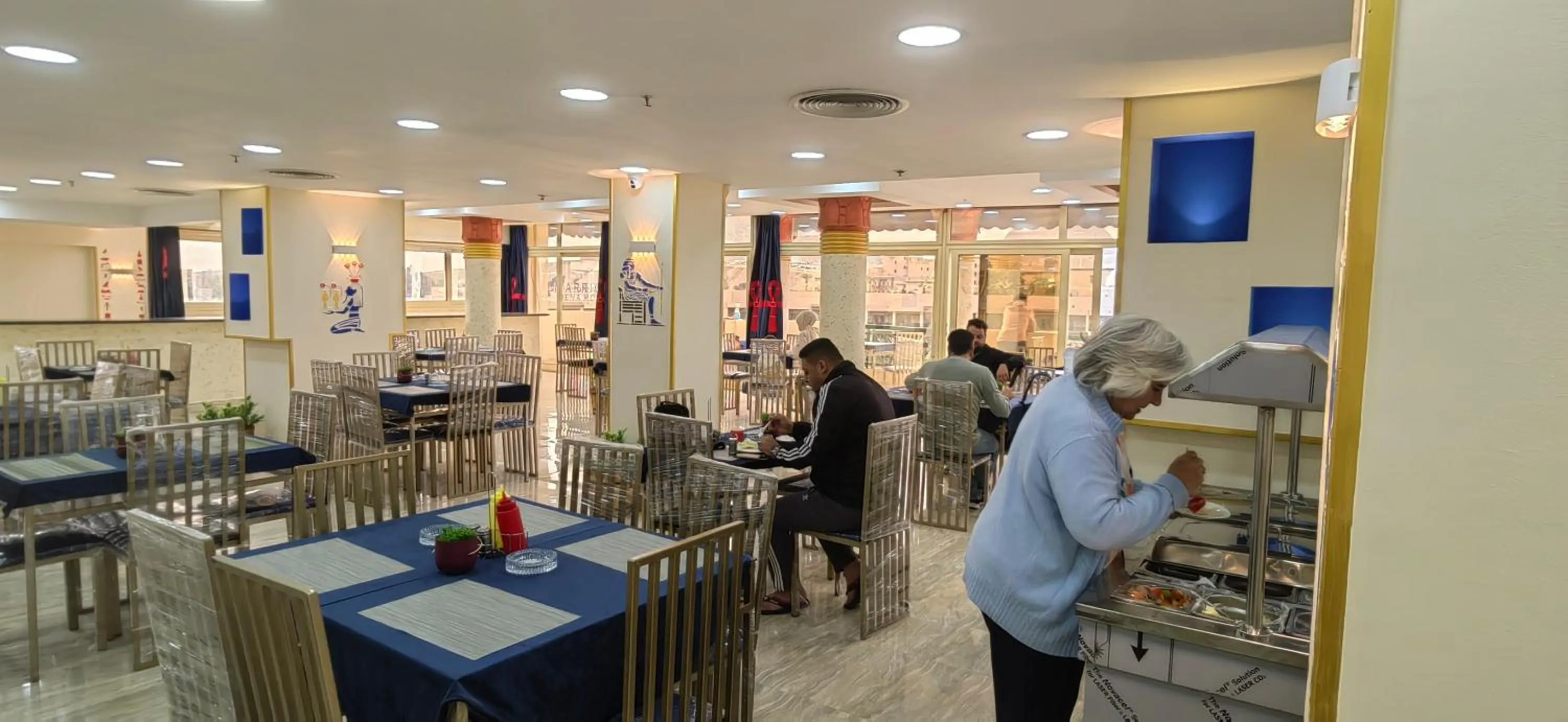 Food in Regency Pyramids Hotel