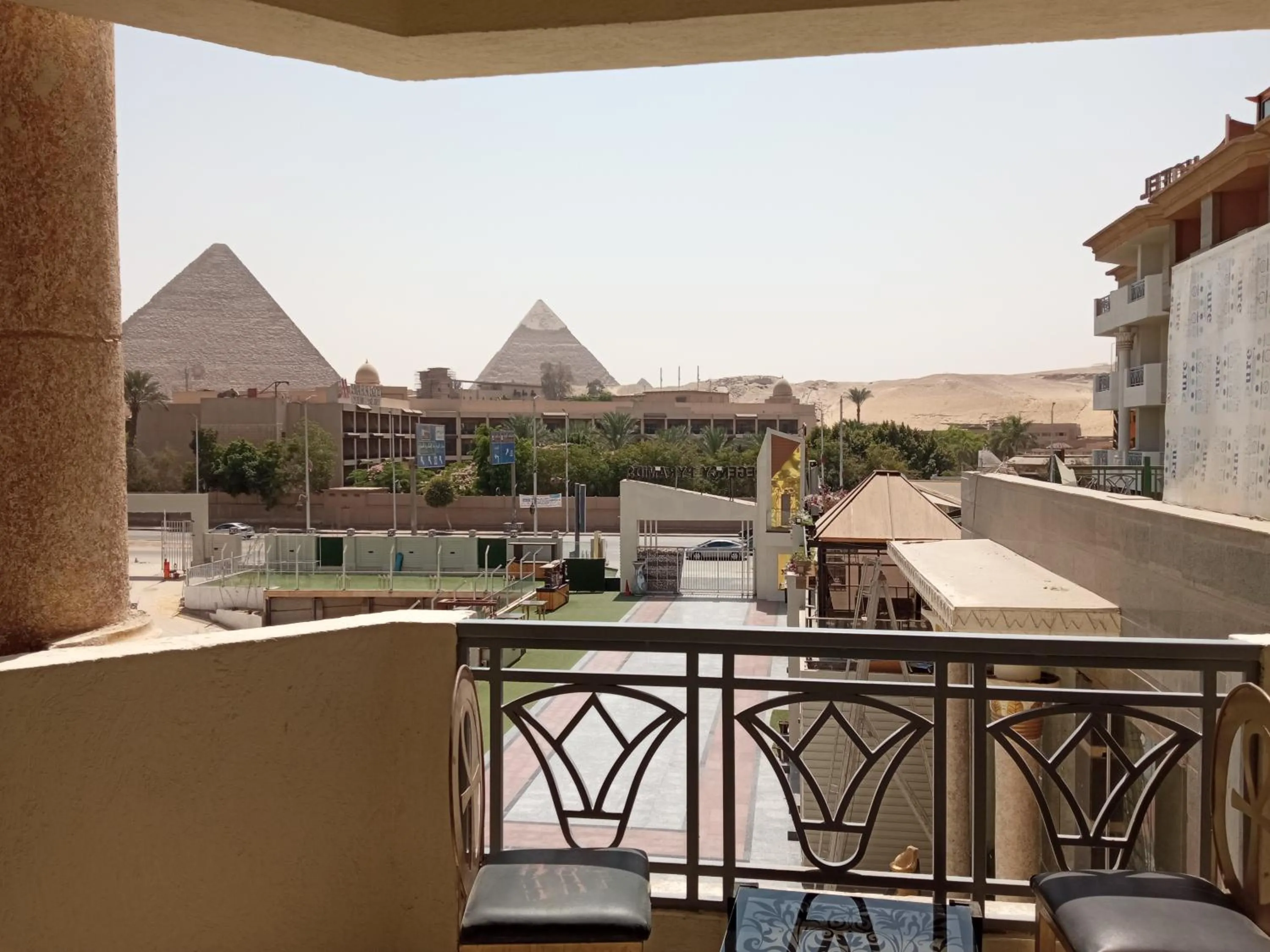 Balcony/Terrace in Regency Pyramids Hotel