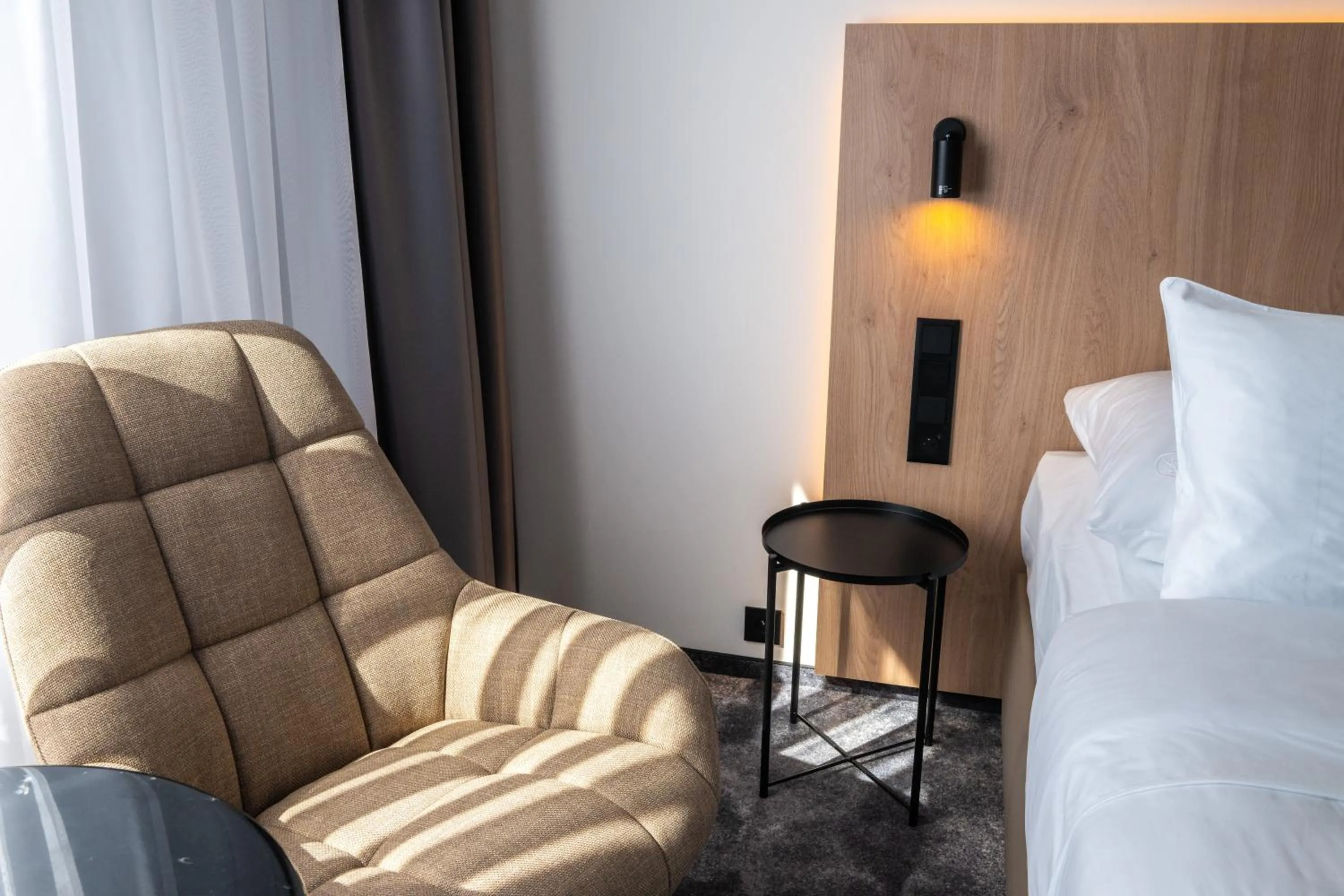 Seating area, Bed in OREA Congress Hotel Brno