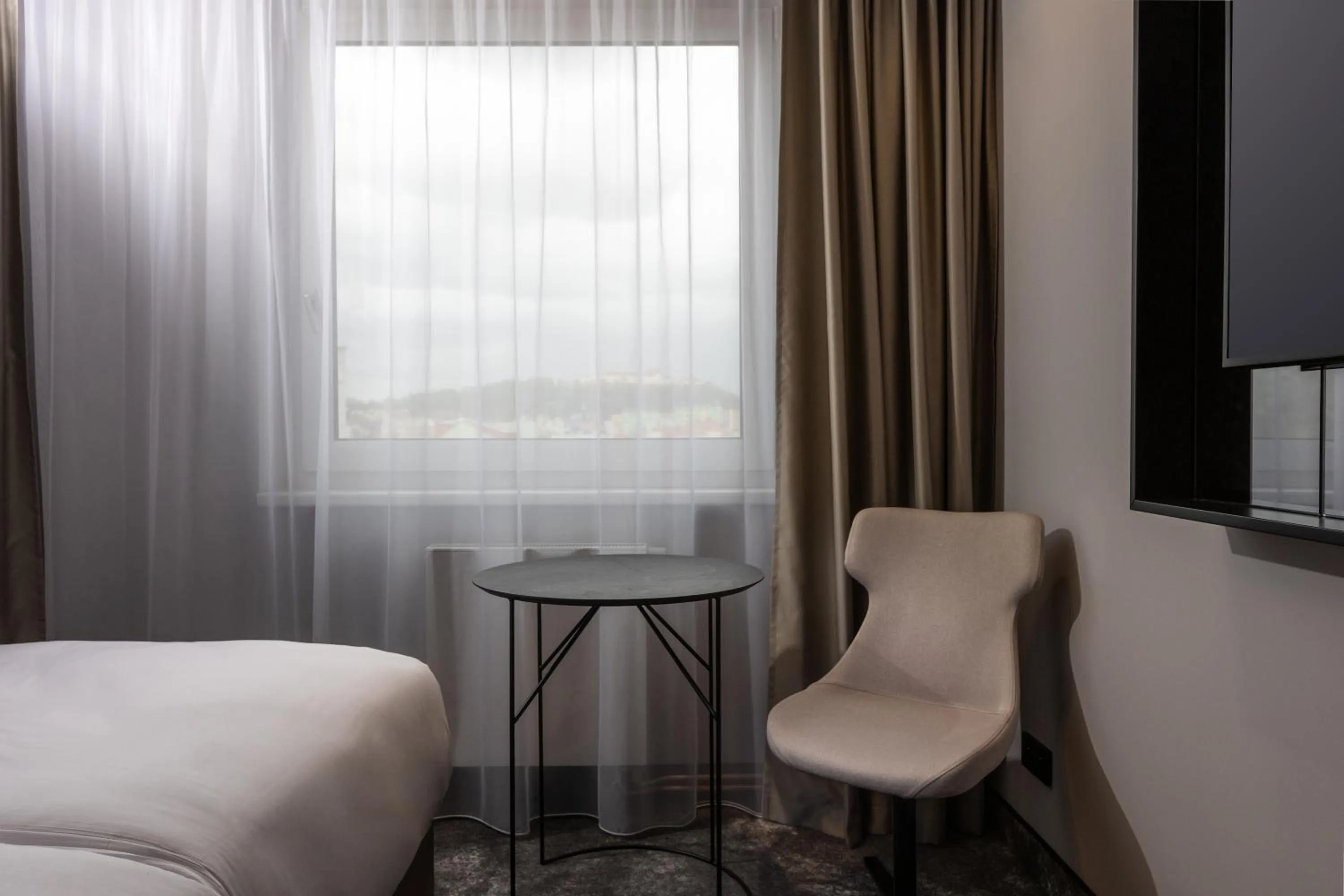 Seating area, Bed in OREA Congress Hotel Brno