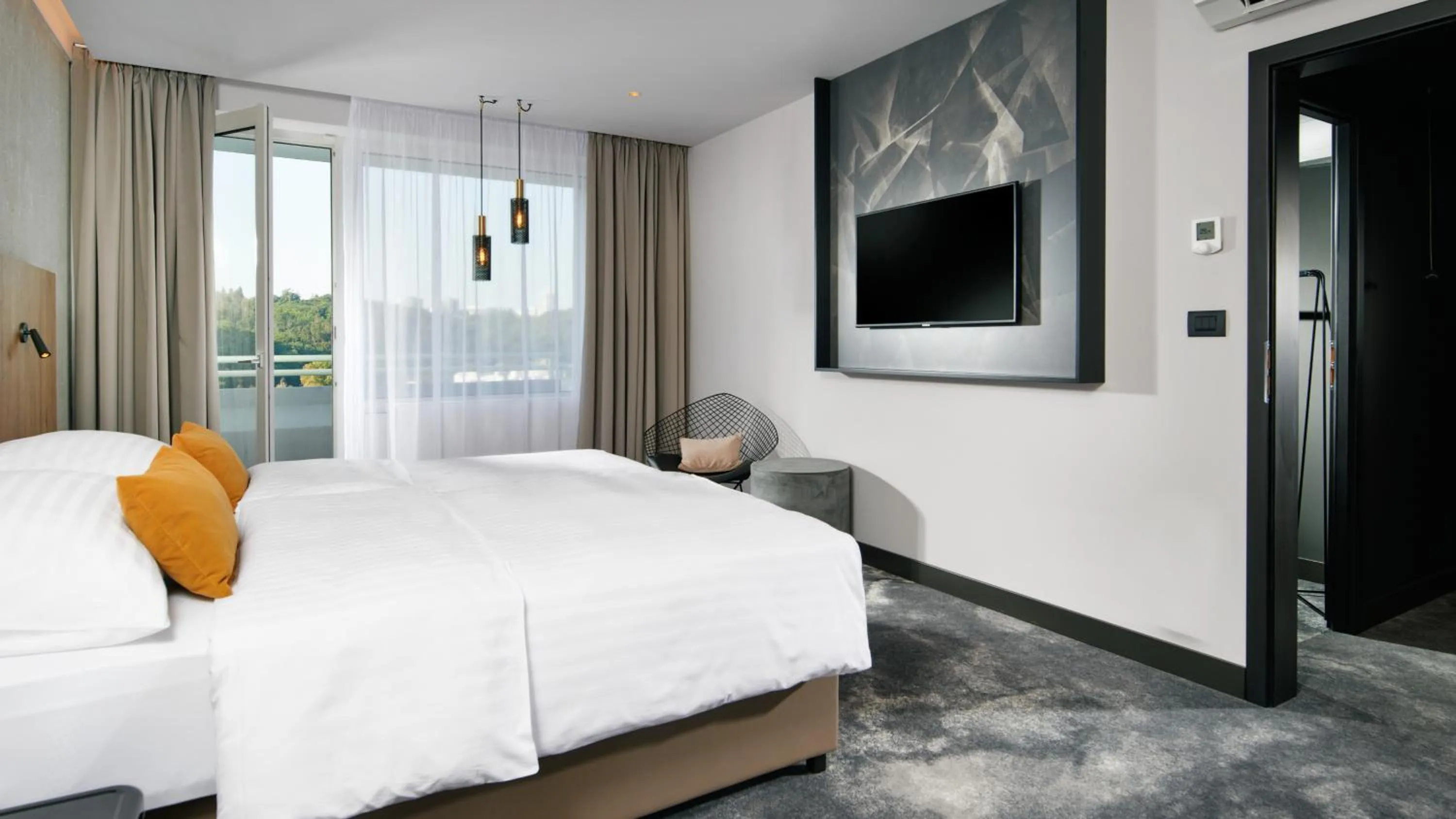 Bedroom, Bed in OREA Congress Hotel Brno