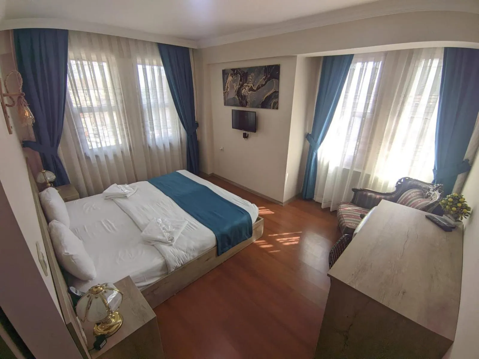 Bed in Rumeli Konak Butik Otel