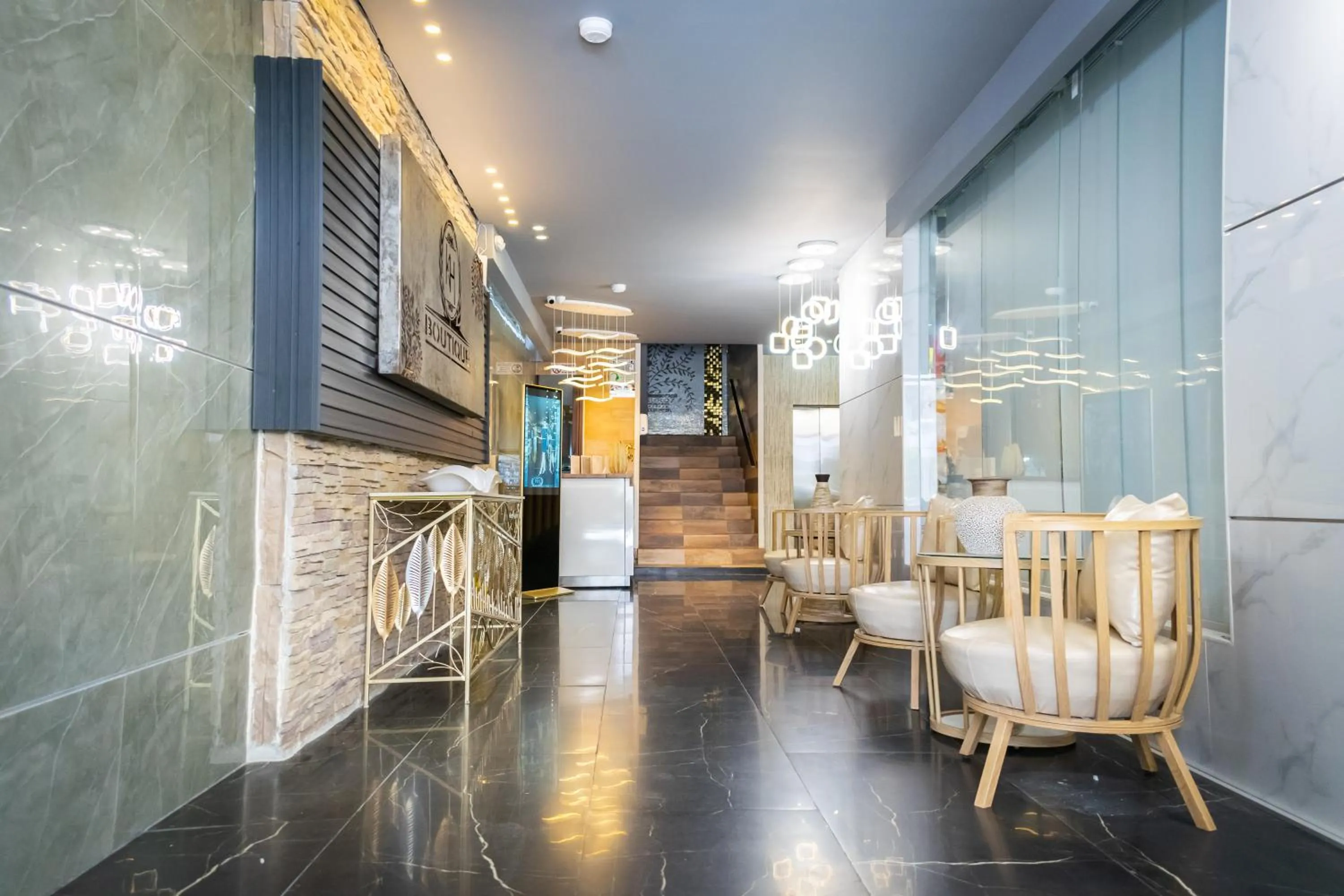 Lobby or reception in KH Hotel Boutique