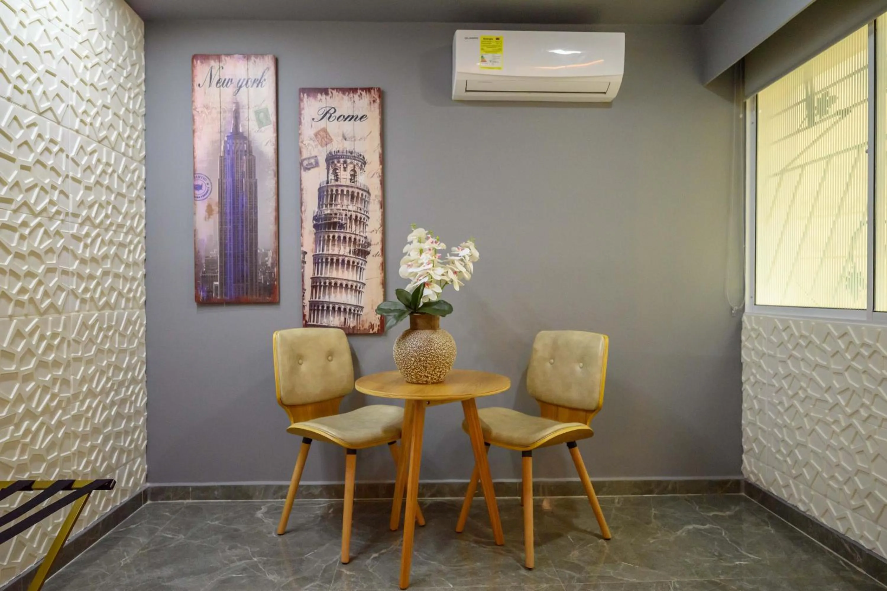 Seating area in KH Hotel Boutique