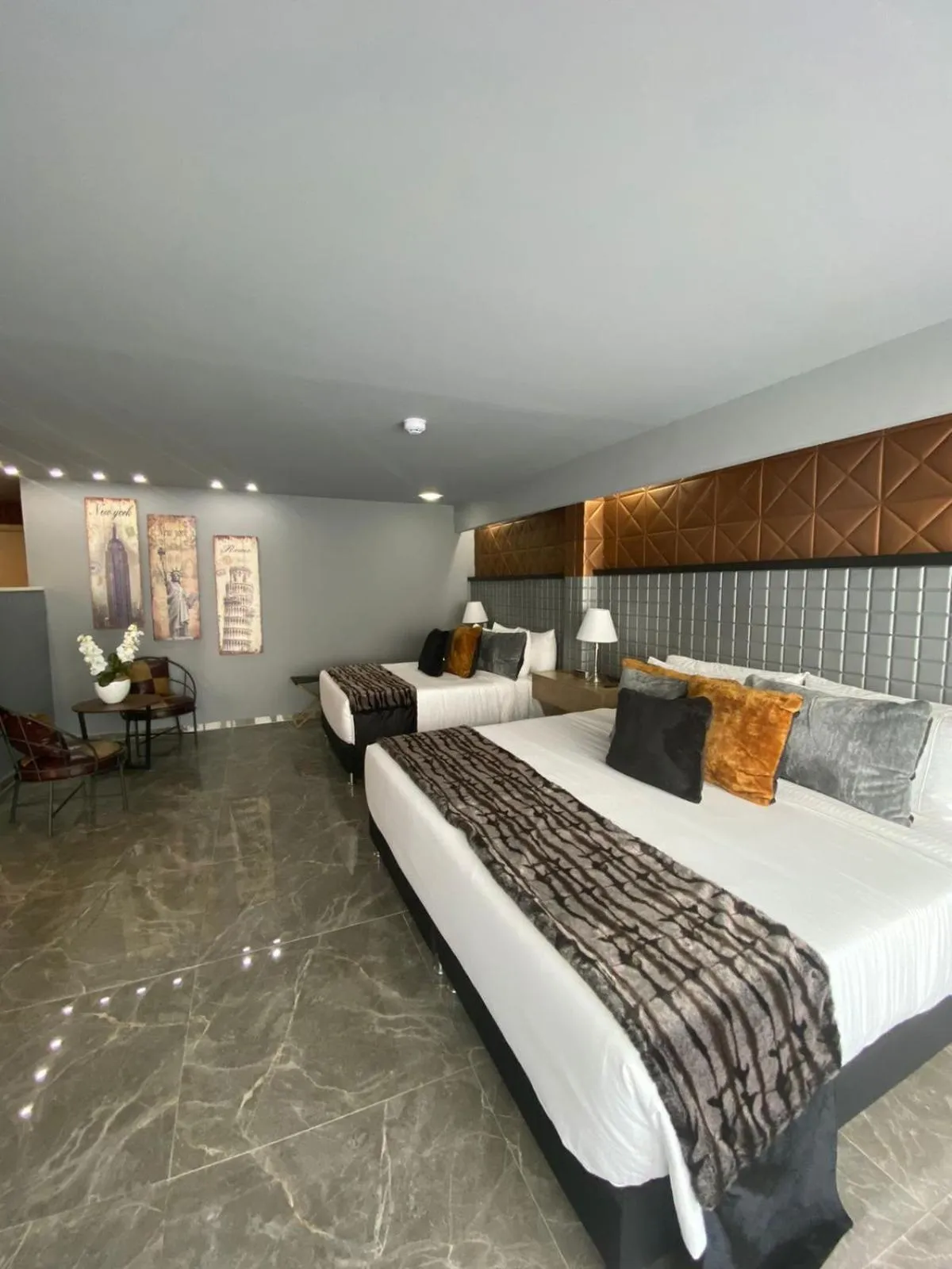 Bed in KH Hotel Boutique