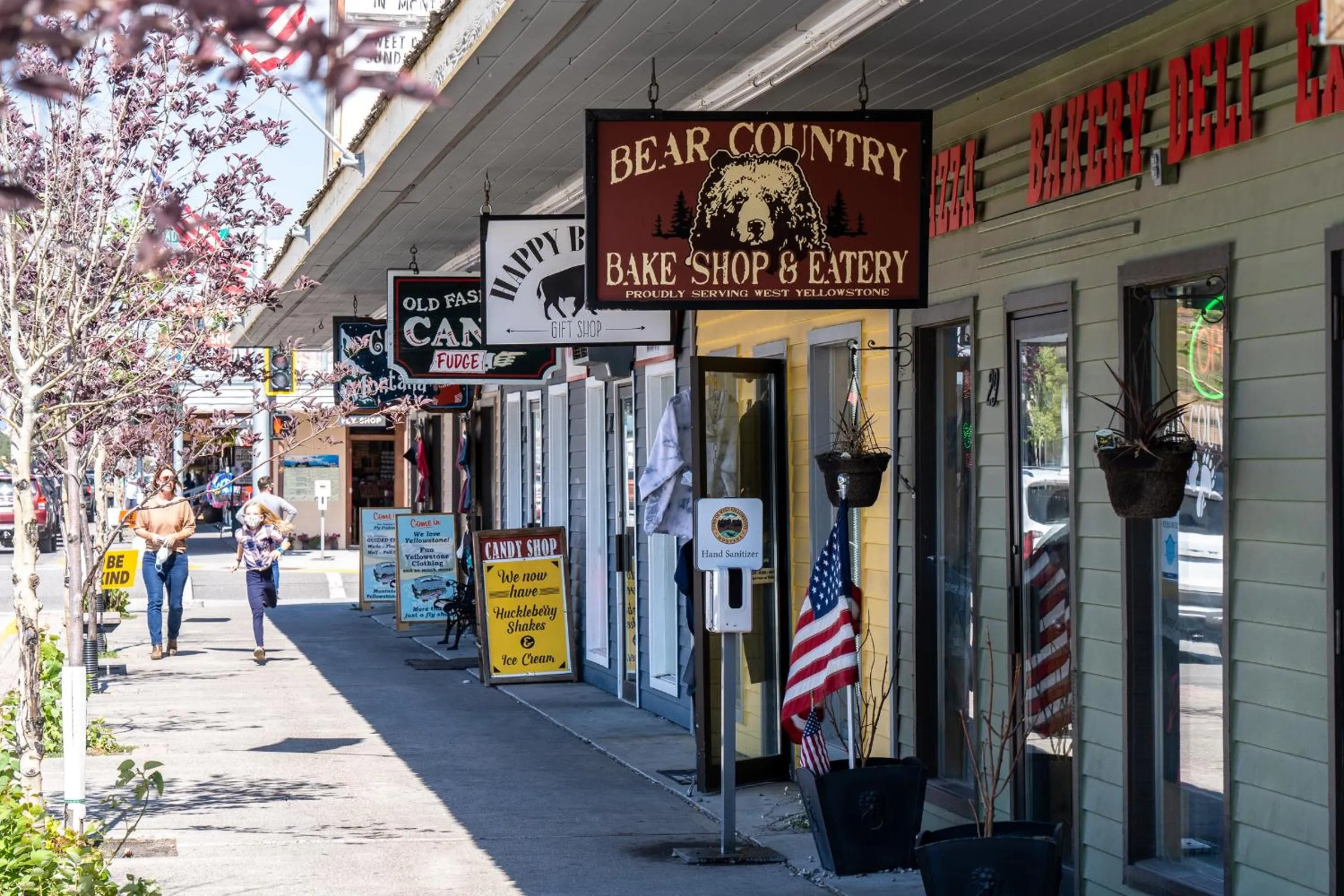Shopping Area in Geyser Getaway