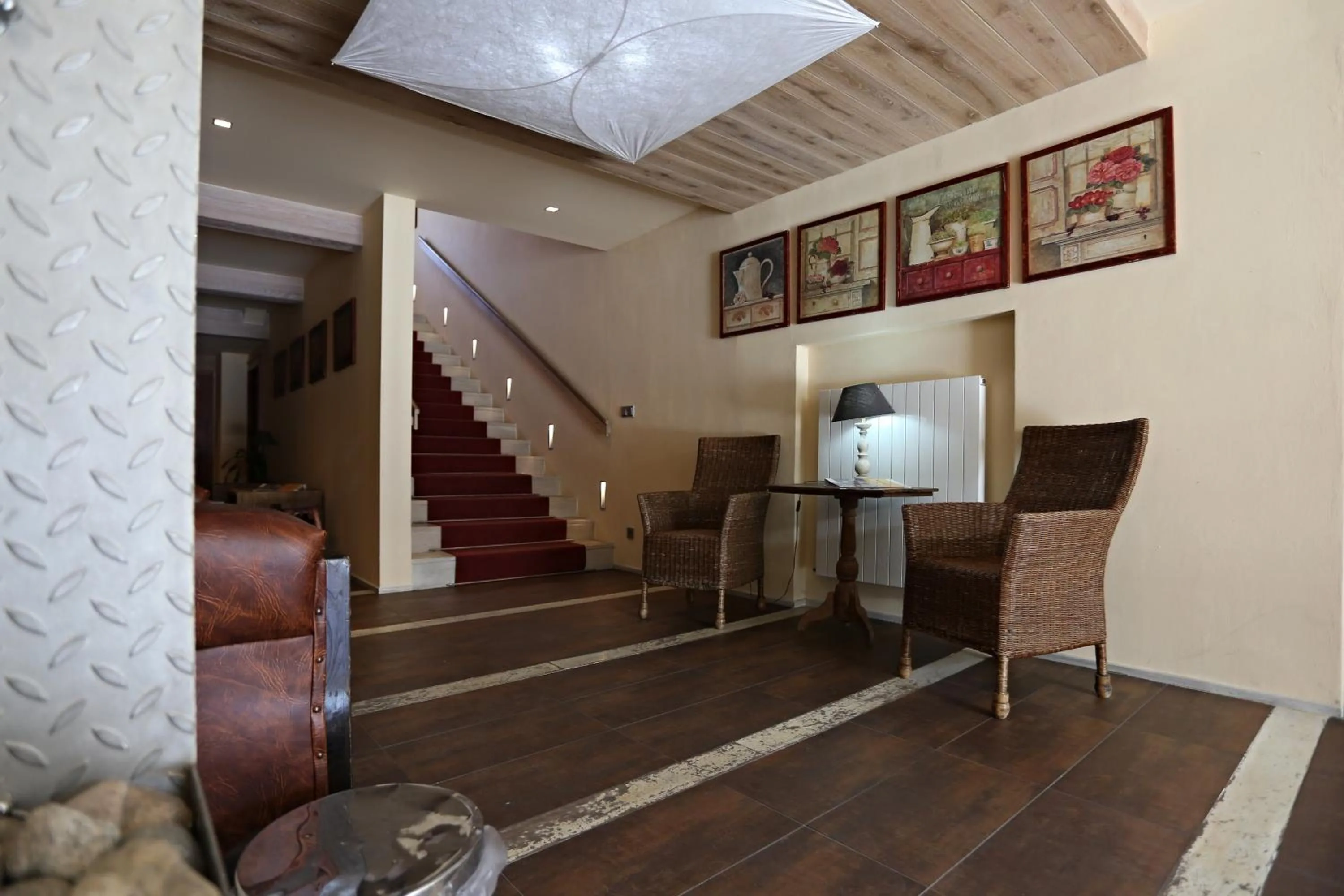 Lobby or reception in Hotel Krakonos