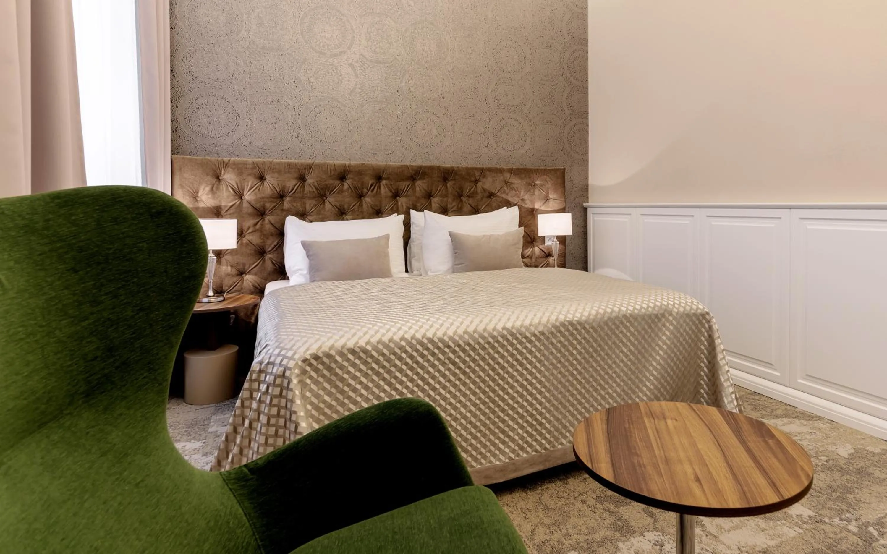 Bedroom, Bed in Grandhotel Brno