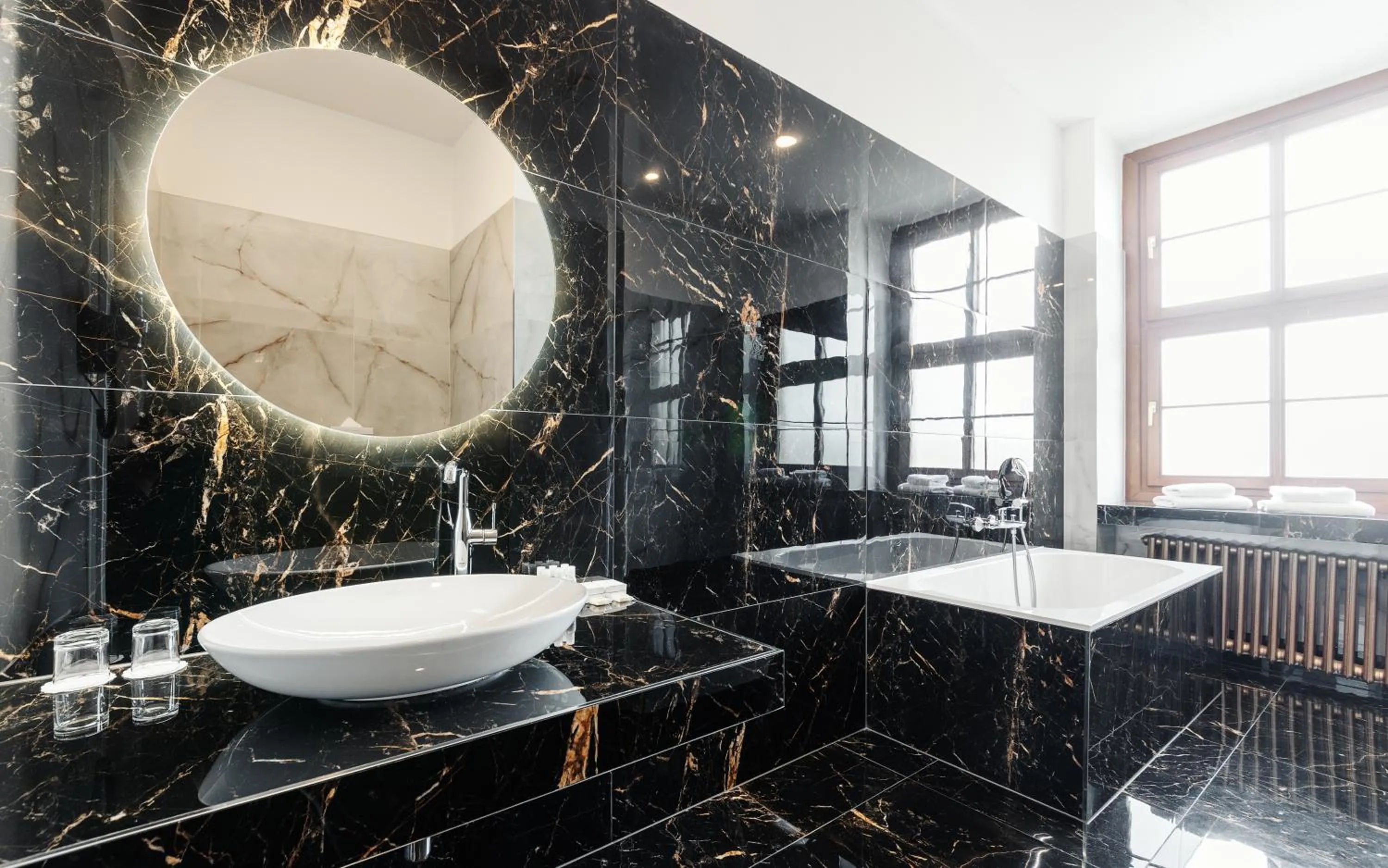 Bathroom in Grandhotel Brno