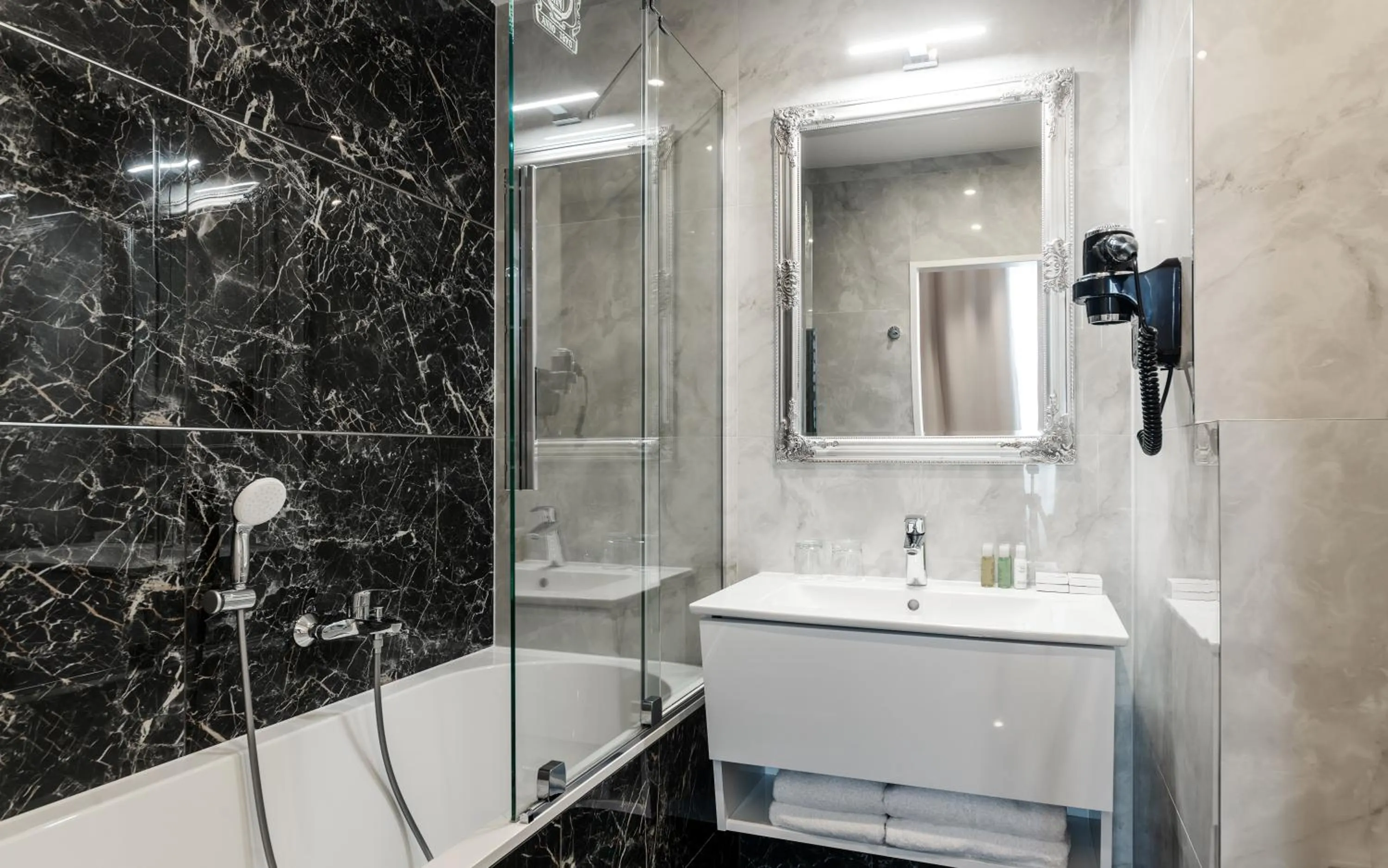 Bathroom in Grandhotel Brno