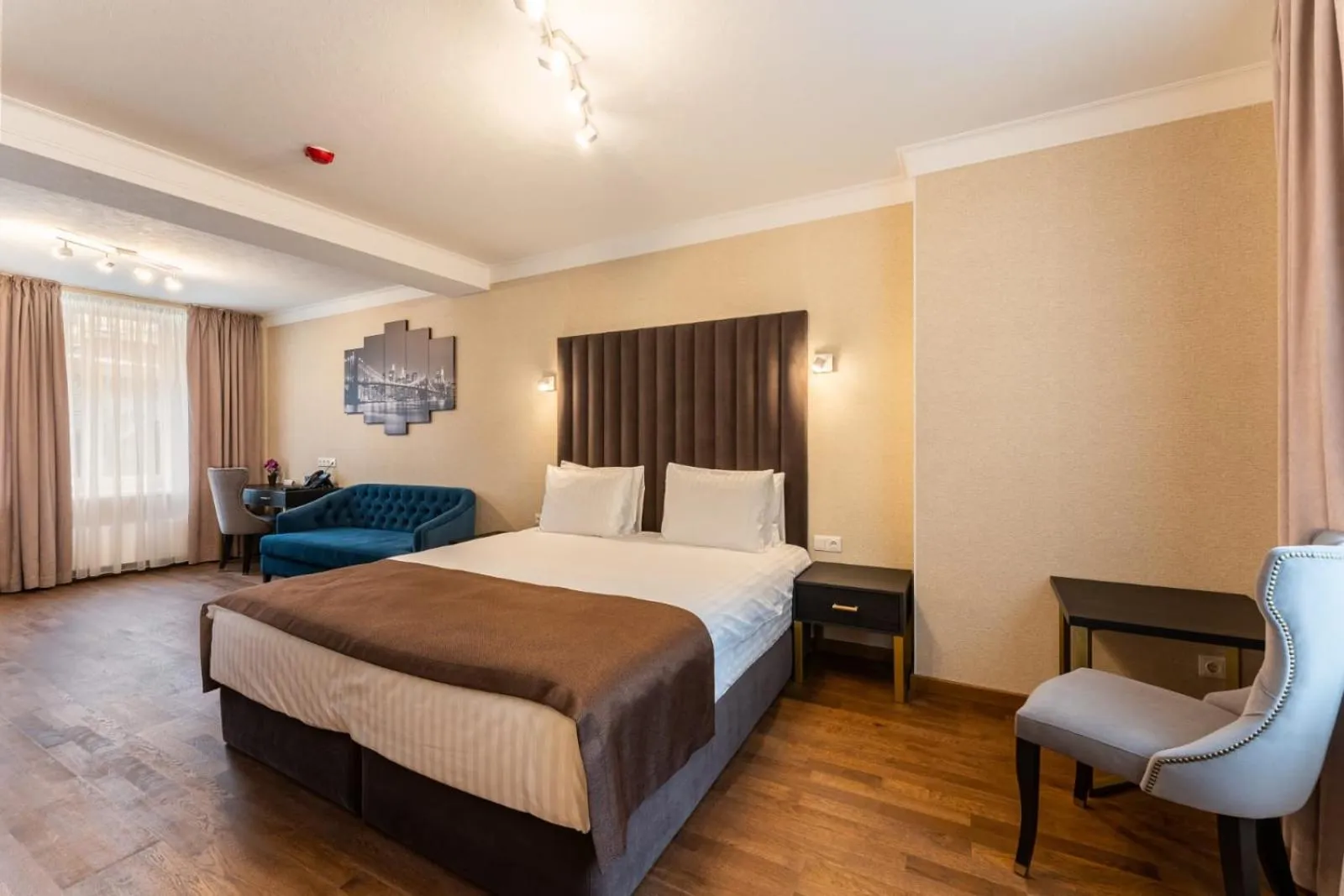 Bed in Old Riga Plaza Hotel