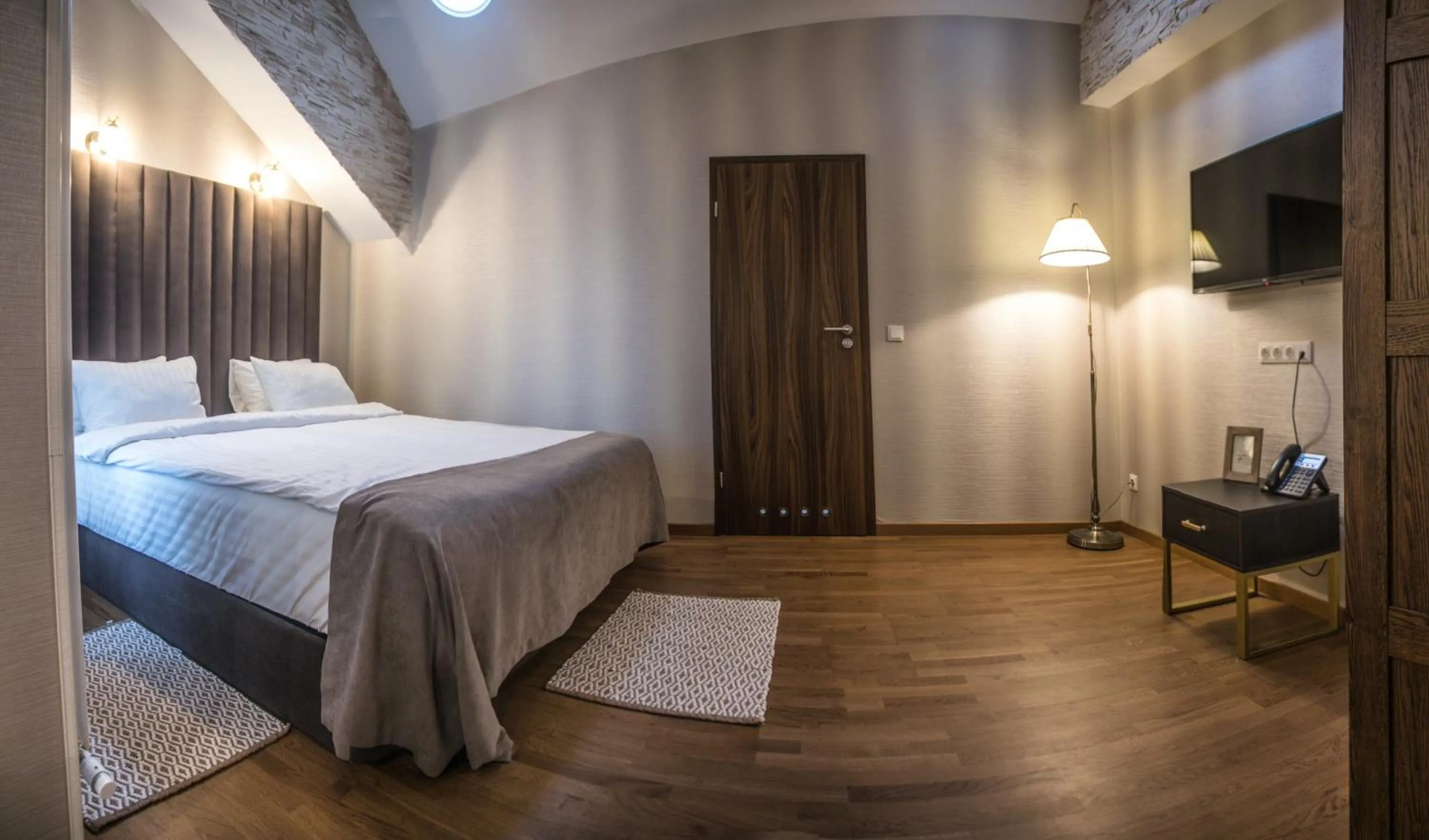 Bed in Old Riga Plaza Hotel