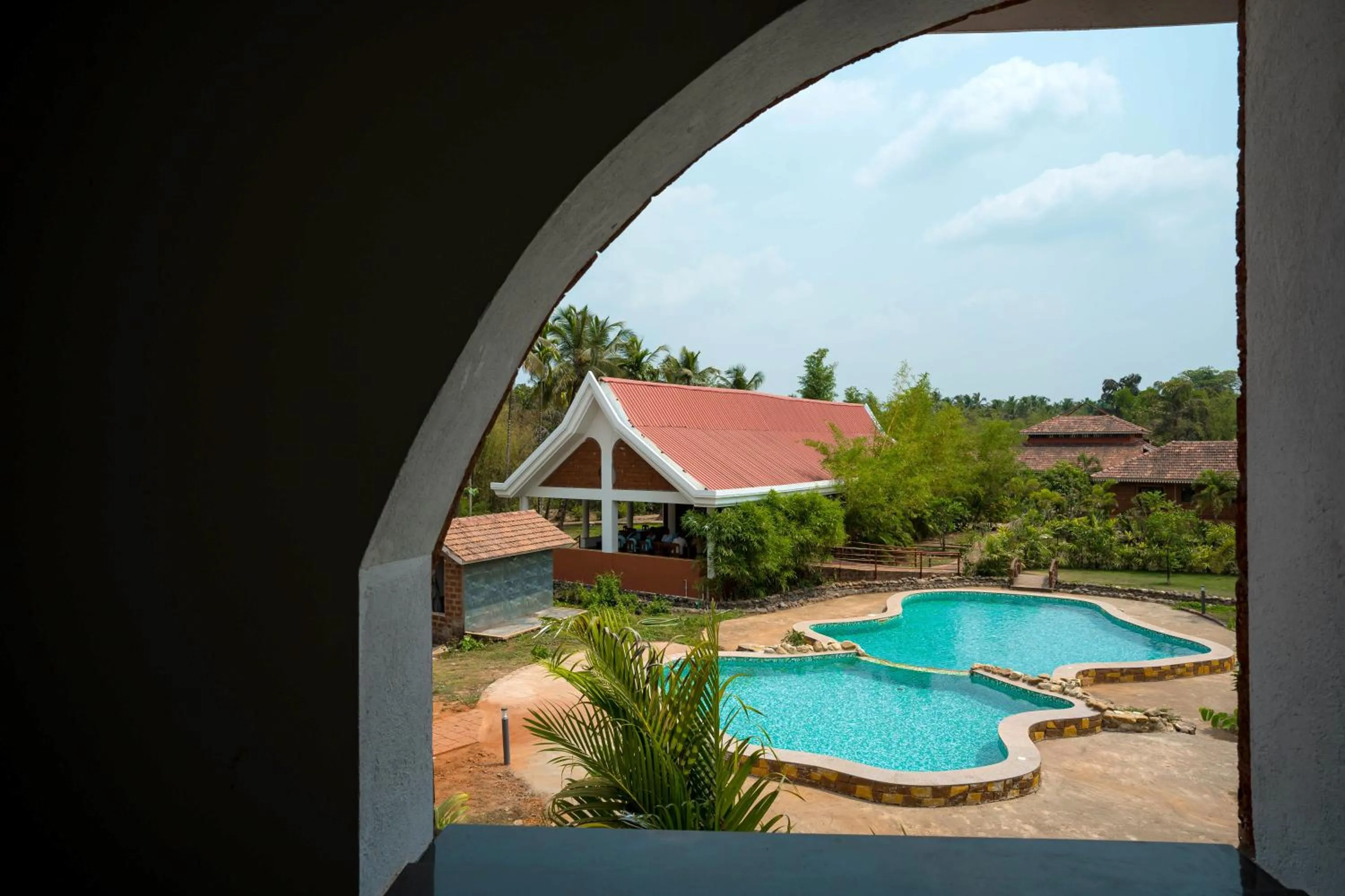 Pool view in Sarth Ayurveda Retreat and Wellness Centre