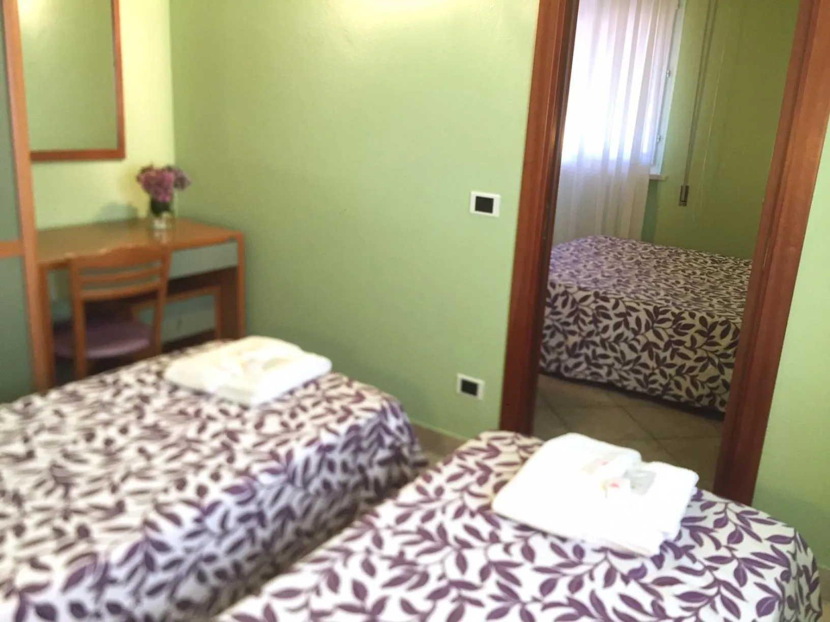 Bed in Hotel La Rosa Dei Venti