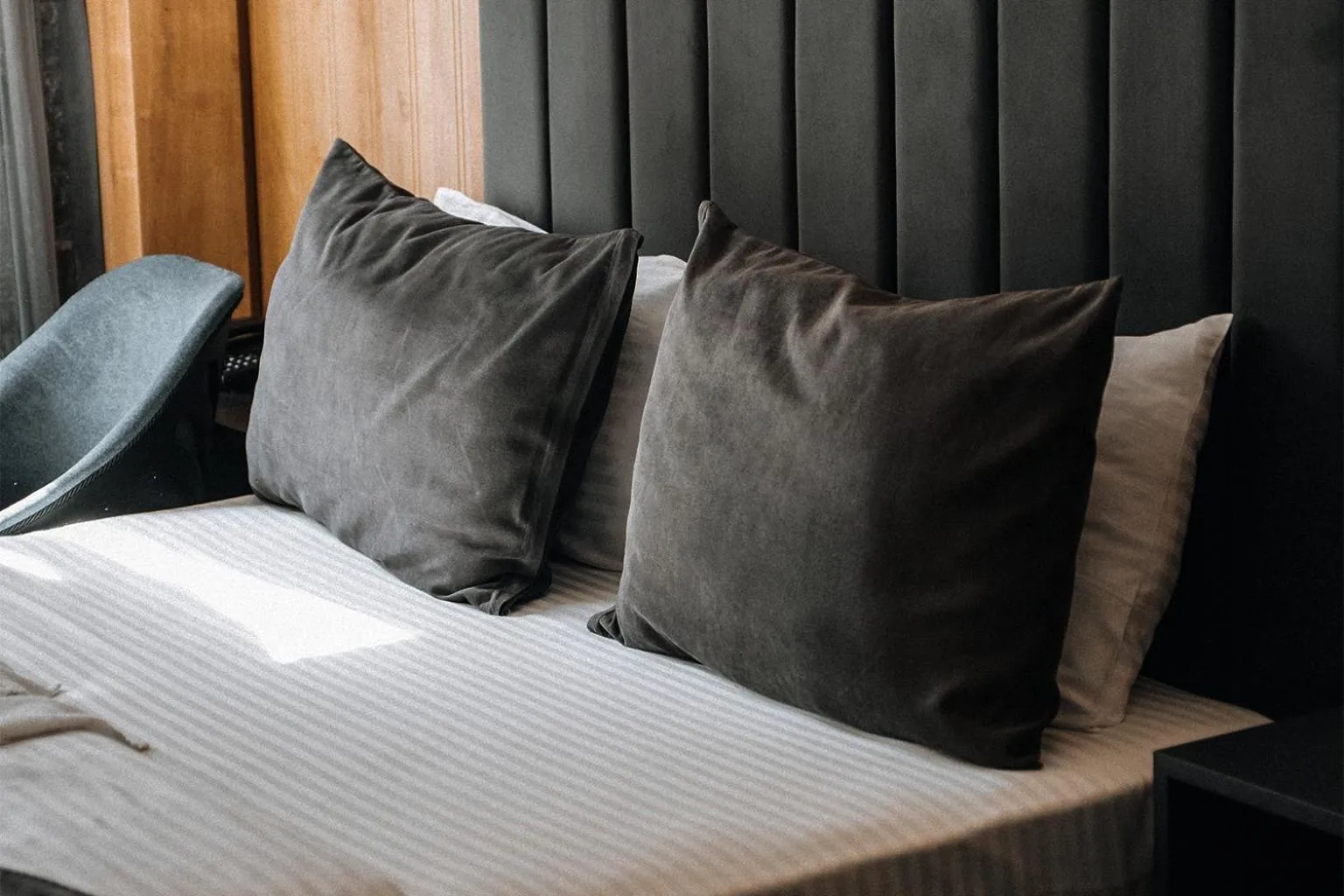 Bed in Fengo Hotel & Spa