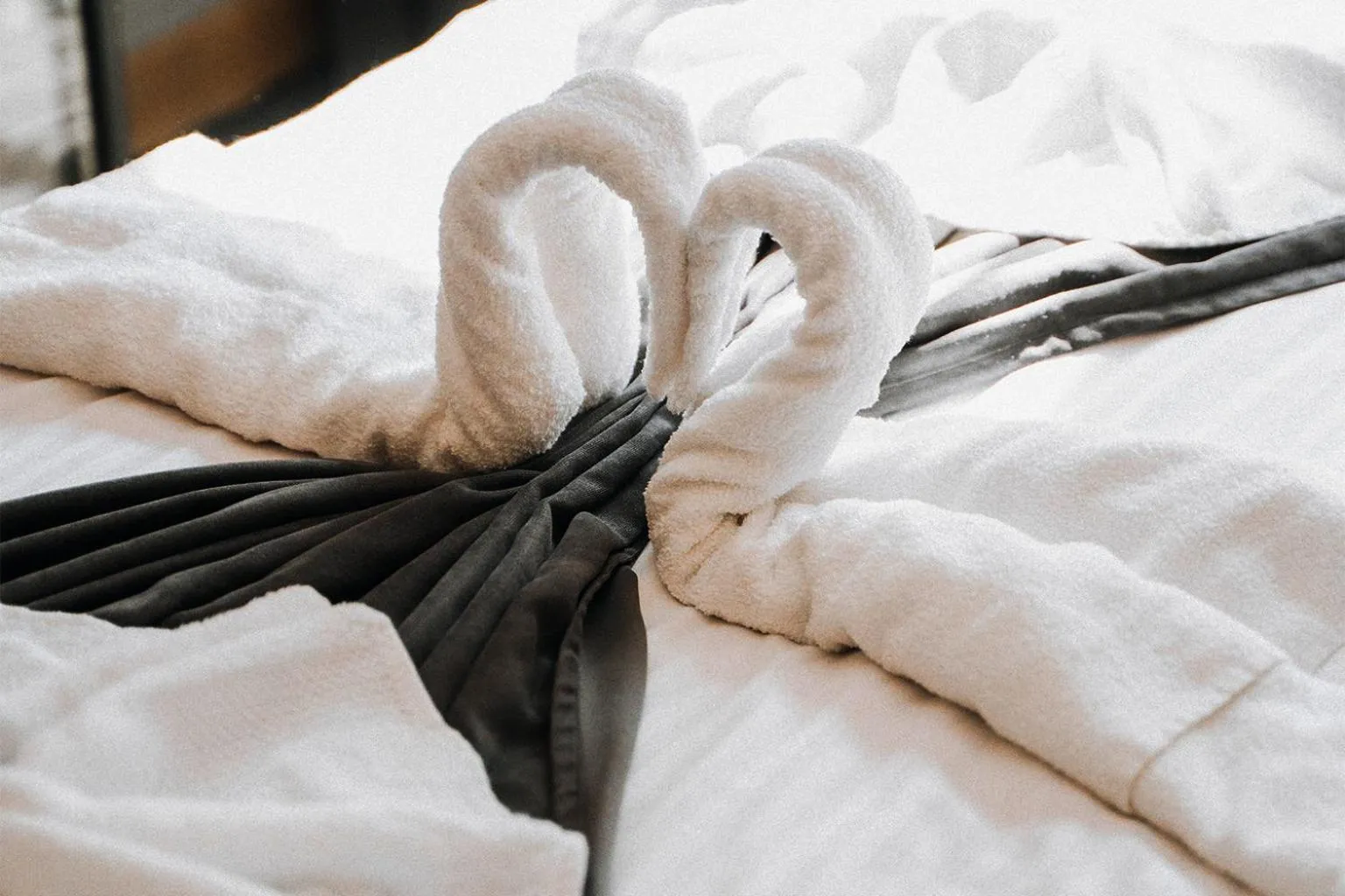 Bed in Fengo Hotel & Spa