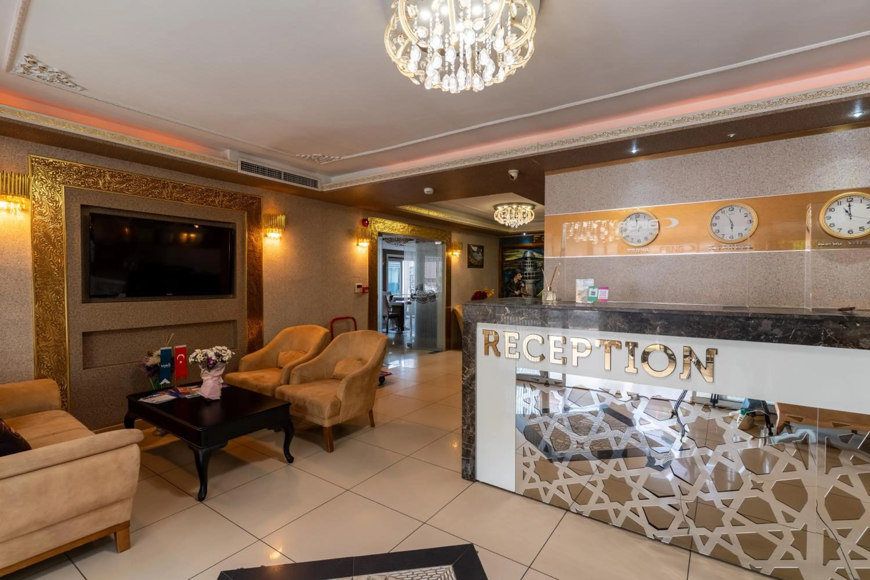 Lobby or reception in Fengo Hotel & Spa
