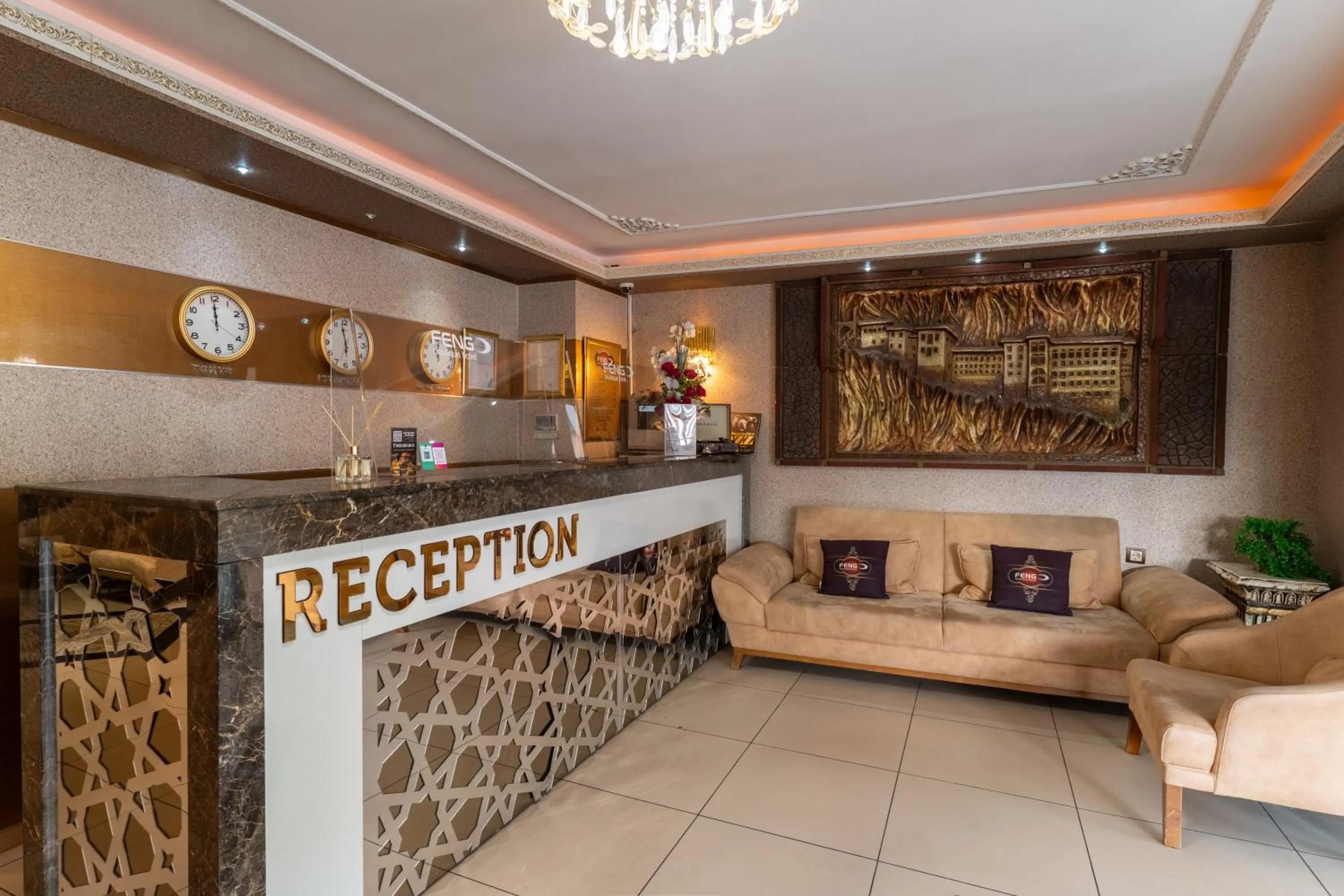 Lobby or reception in Fengo Hotel & Spa