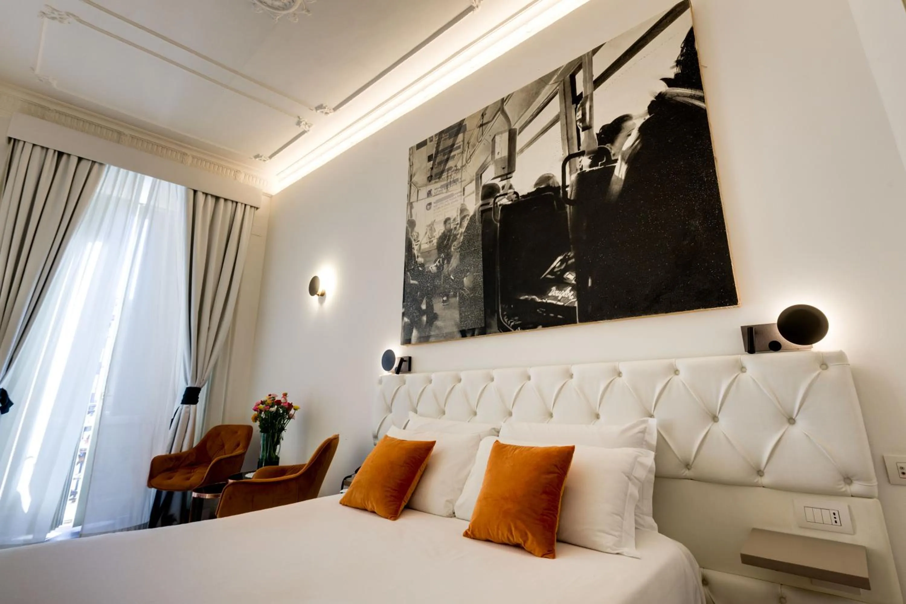 Bedroom, Bed in V Collection Piazza Farnese Luxury Suites
