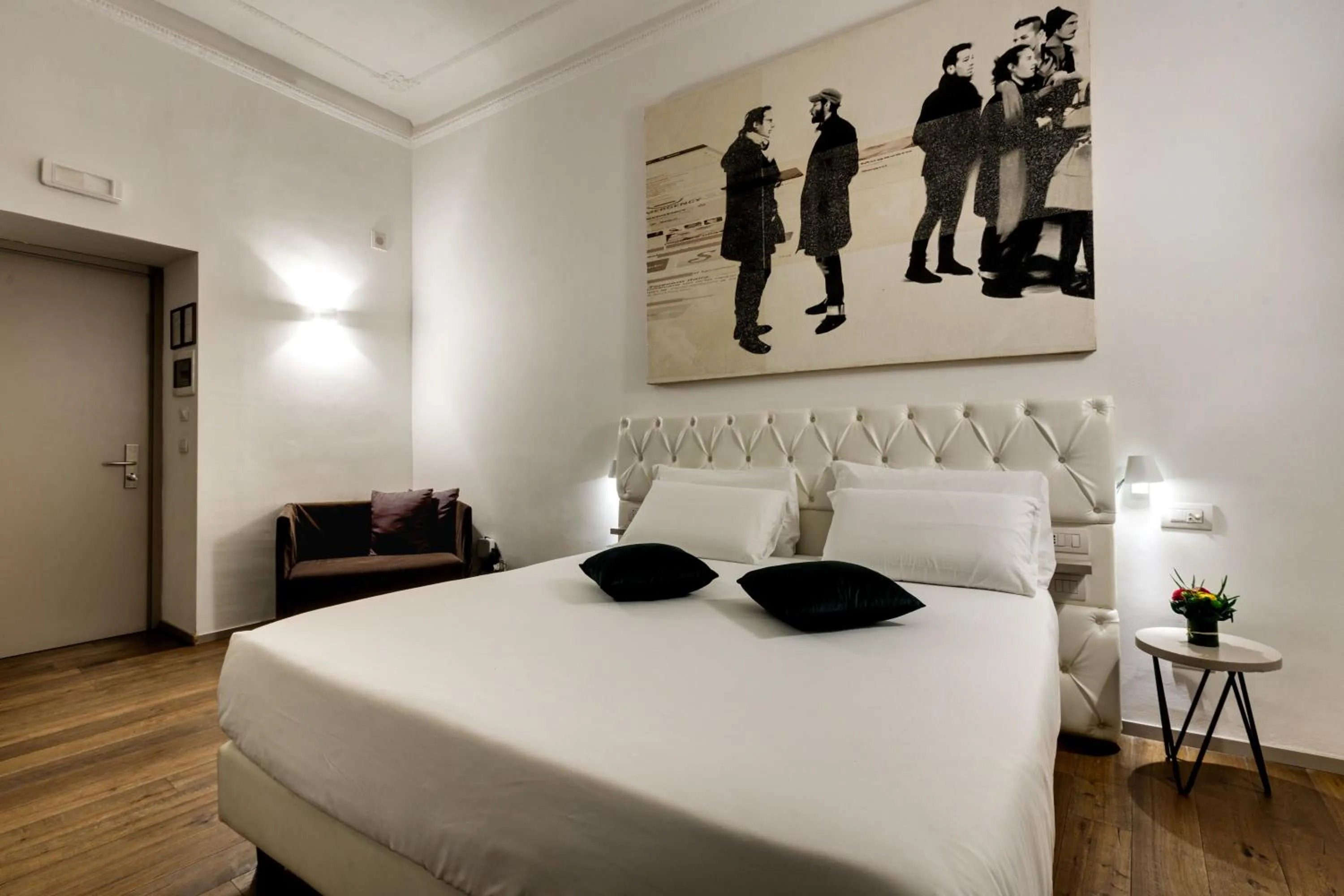 Bedroom, Bed in V Collection Piazza Farnese Luxury Suites
