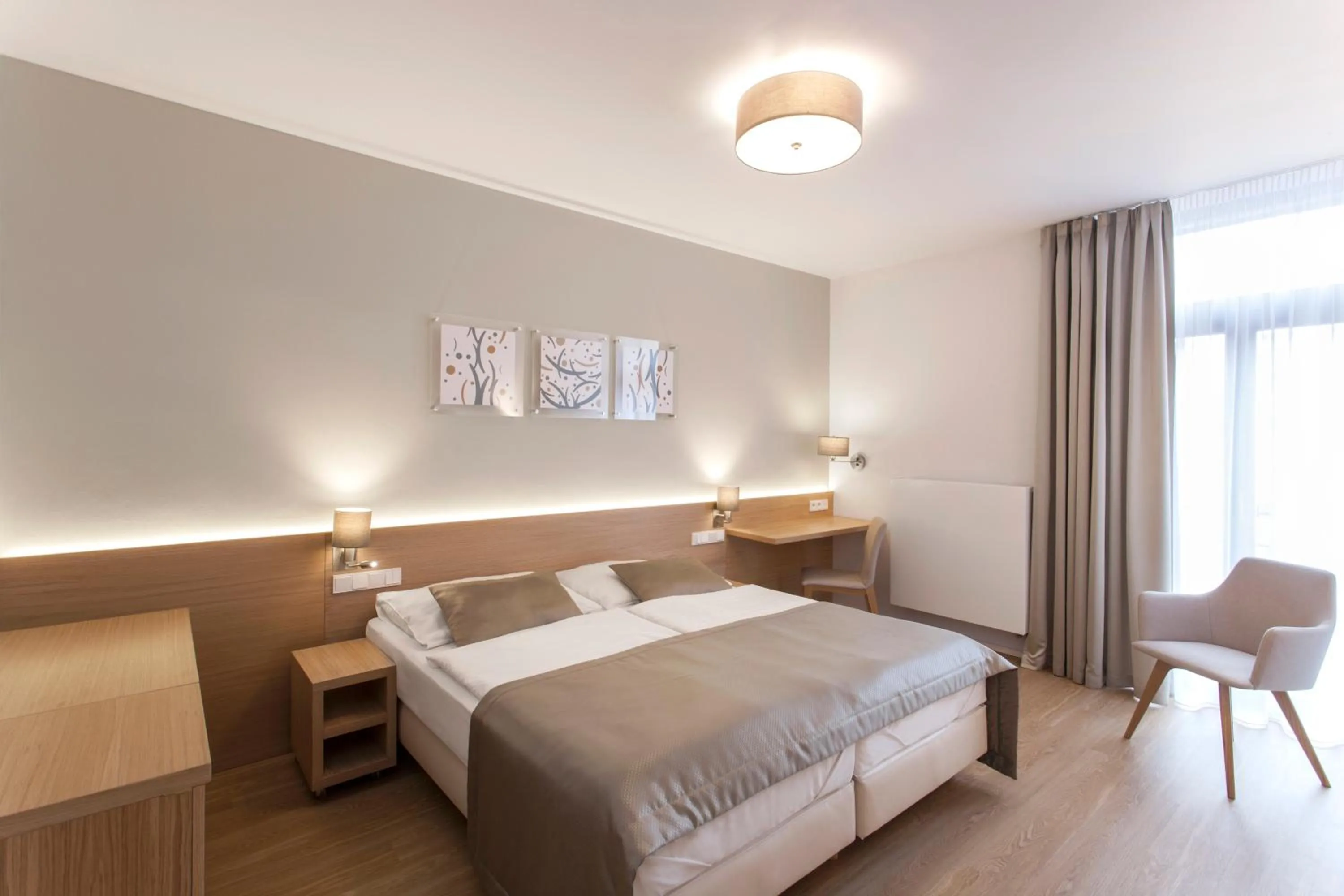 Bedroom, Bed in Hotel Carol