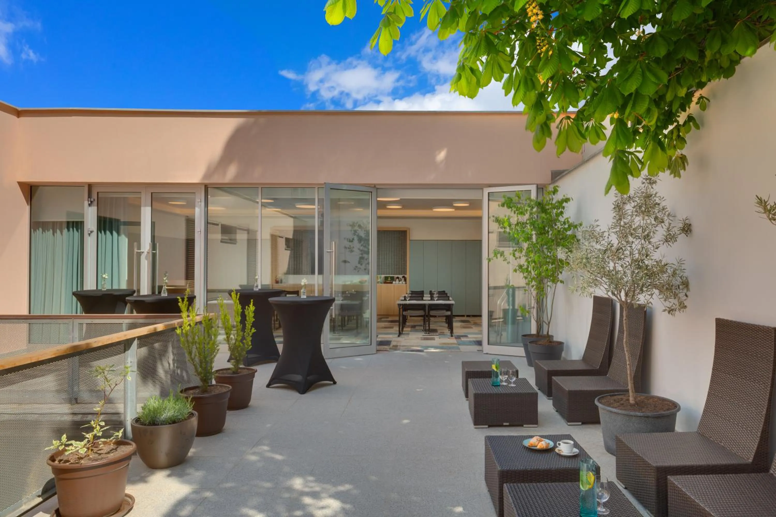 Balcony/Terrace in Hotel Carol