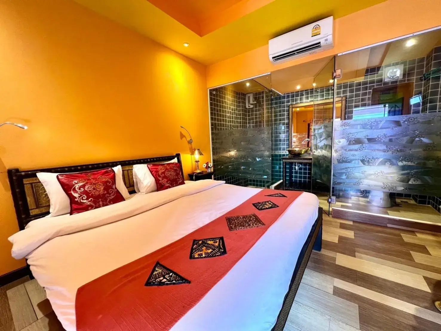 Deluxe Double or Twin Room in Changpuak Boutique House Deluxe Double or Twin Room in Changpuak Boutique House