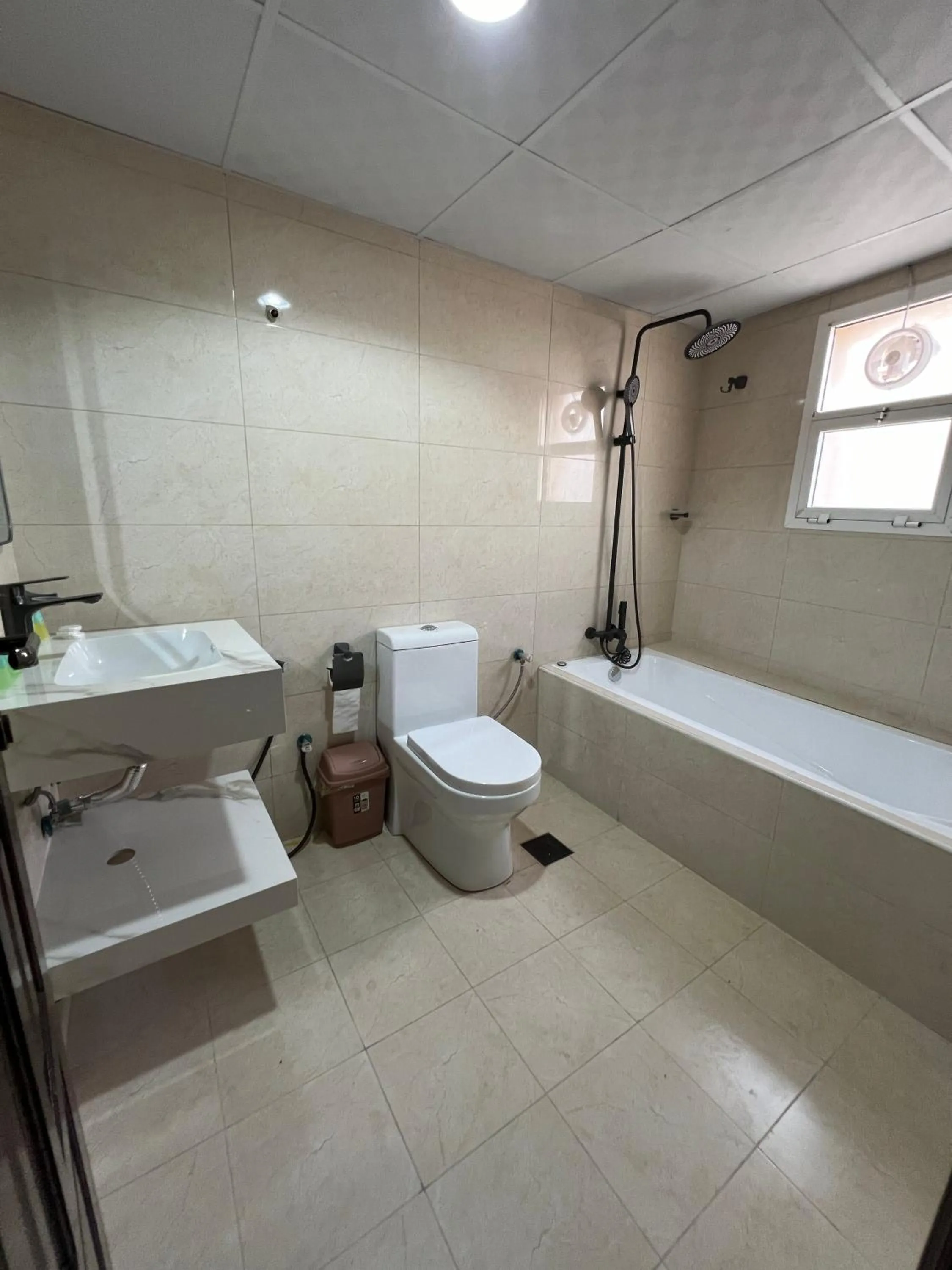 Shower in Aygro Hotel