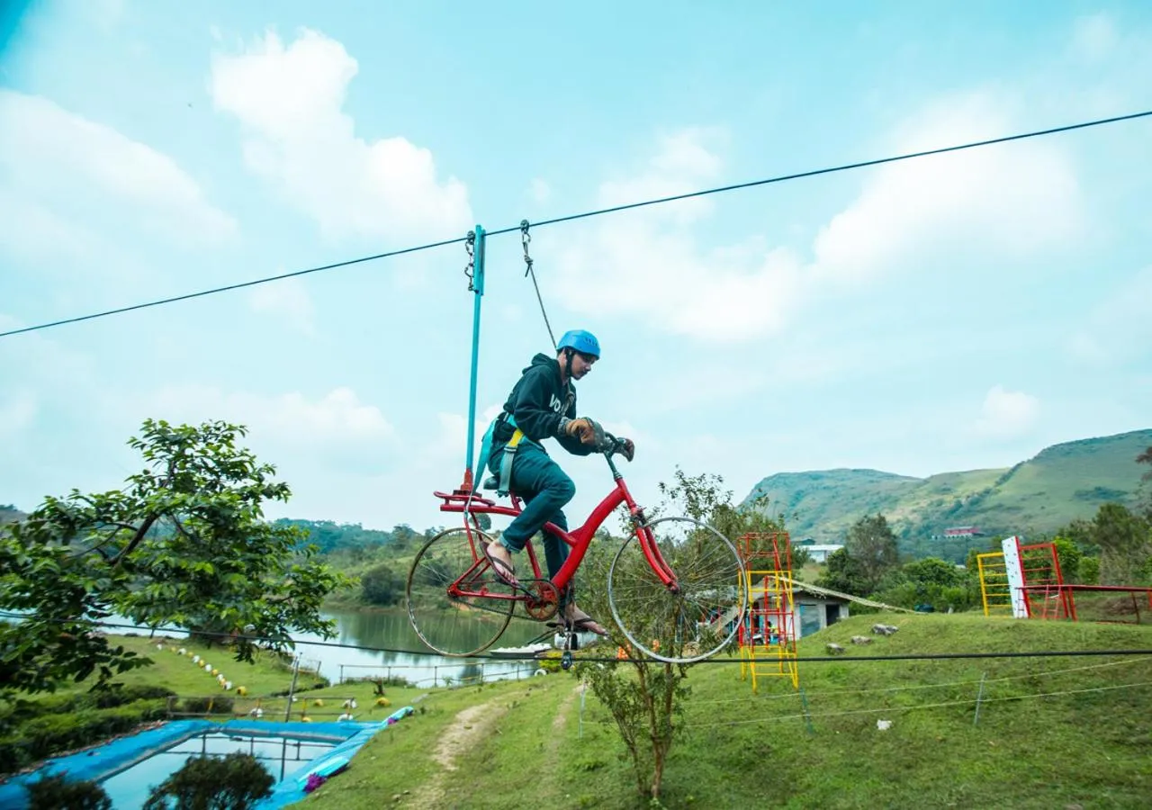 Day in White Stone Vagamon Hilltop Cottage by VOYE HOMES