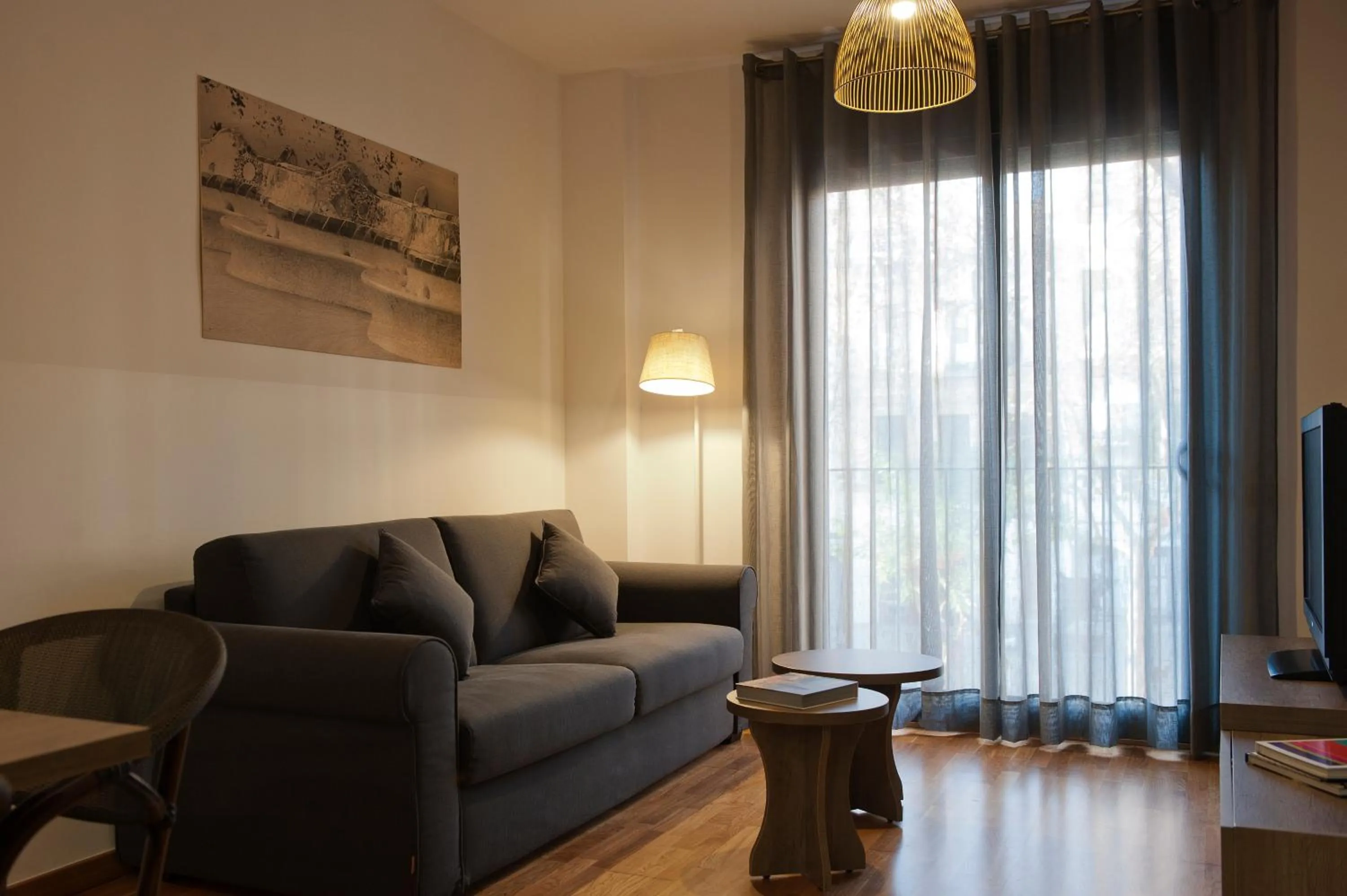 Seating area in MH Apartments Gracia