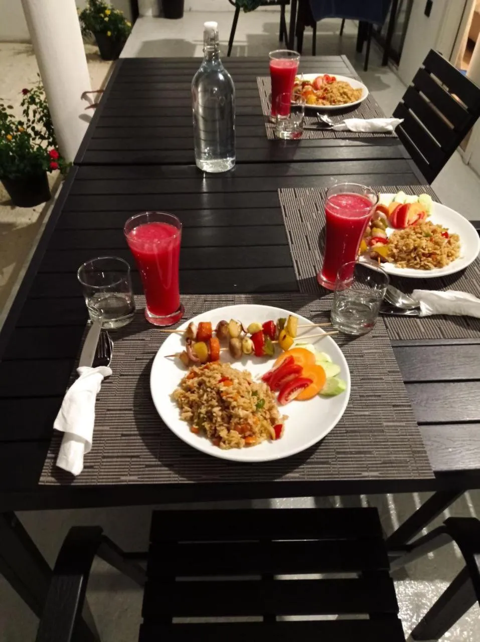 Dining area in Belvedere Thoddoo