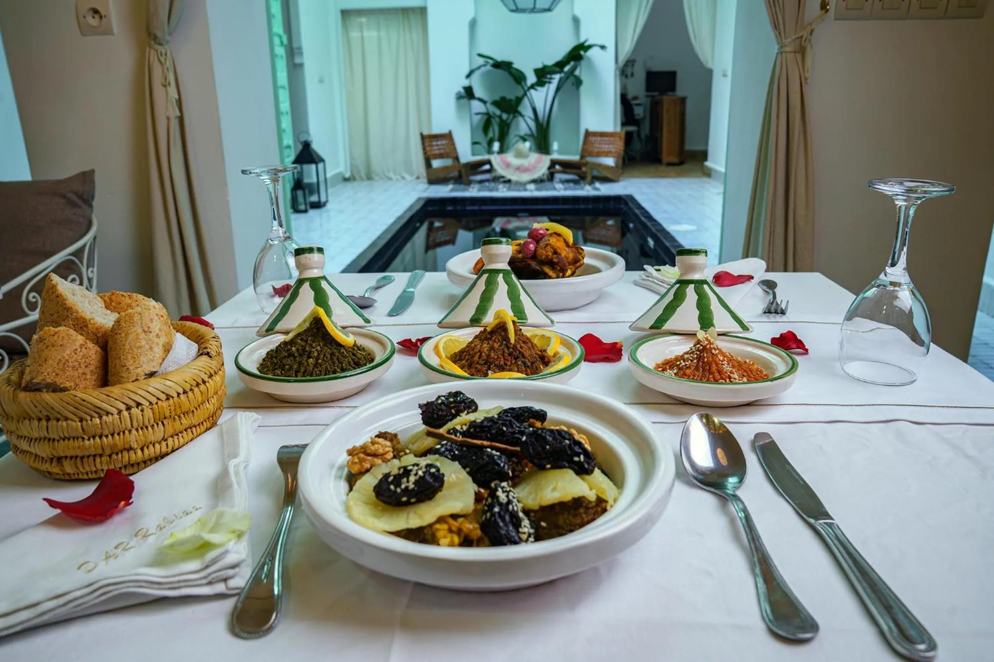 Lunch in Riad Dar Rabiaa