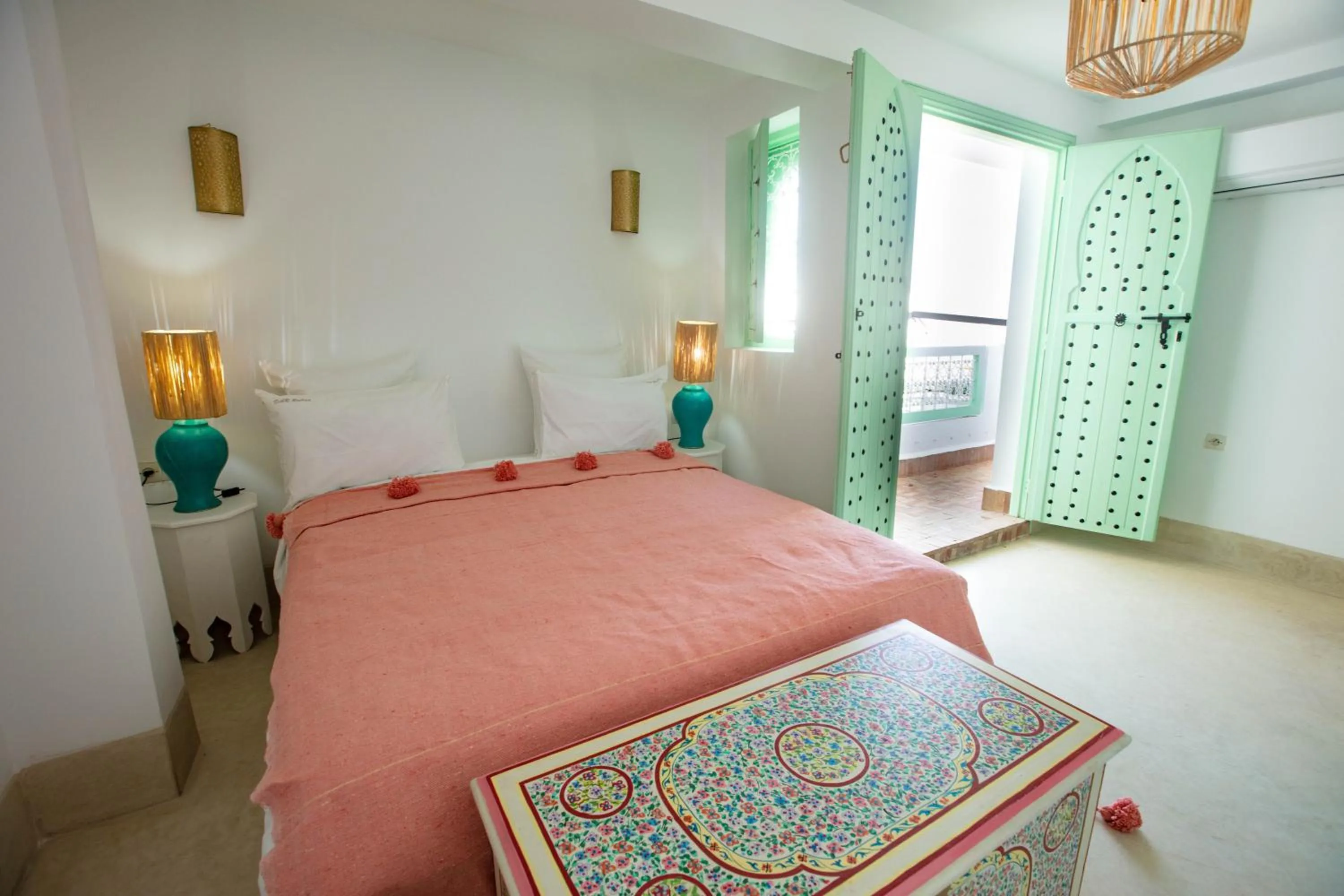 Photo of the whole room, Bed in Riad Dar Rabiaa