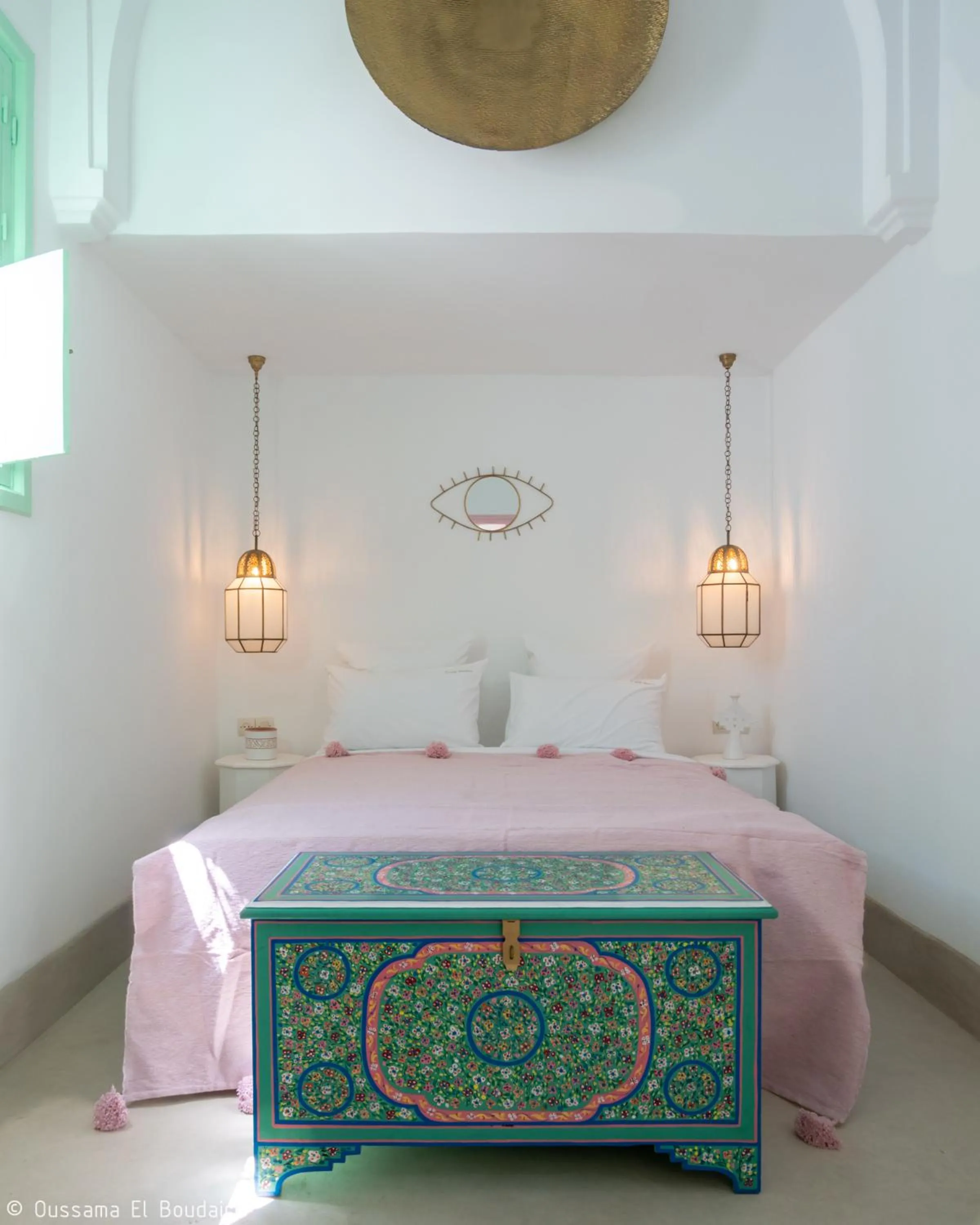 Photo of the whole room, Bed in Riad Dar Rabiaa