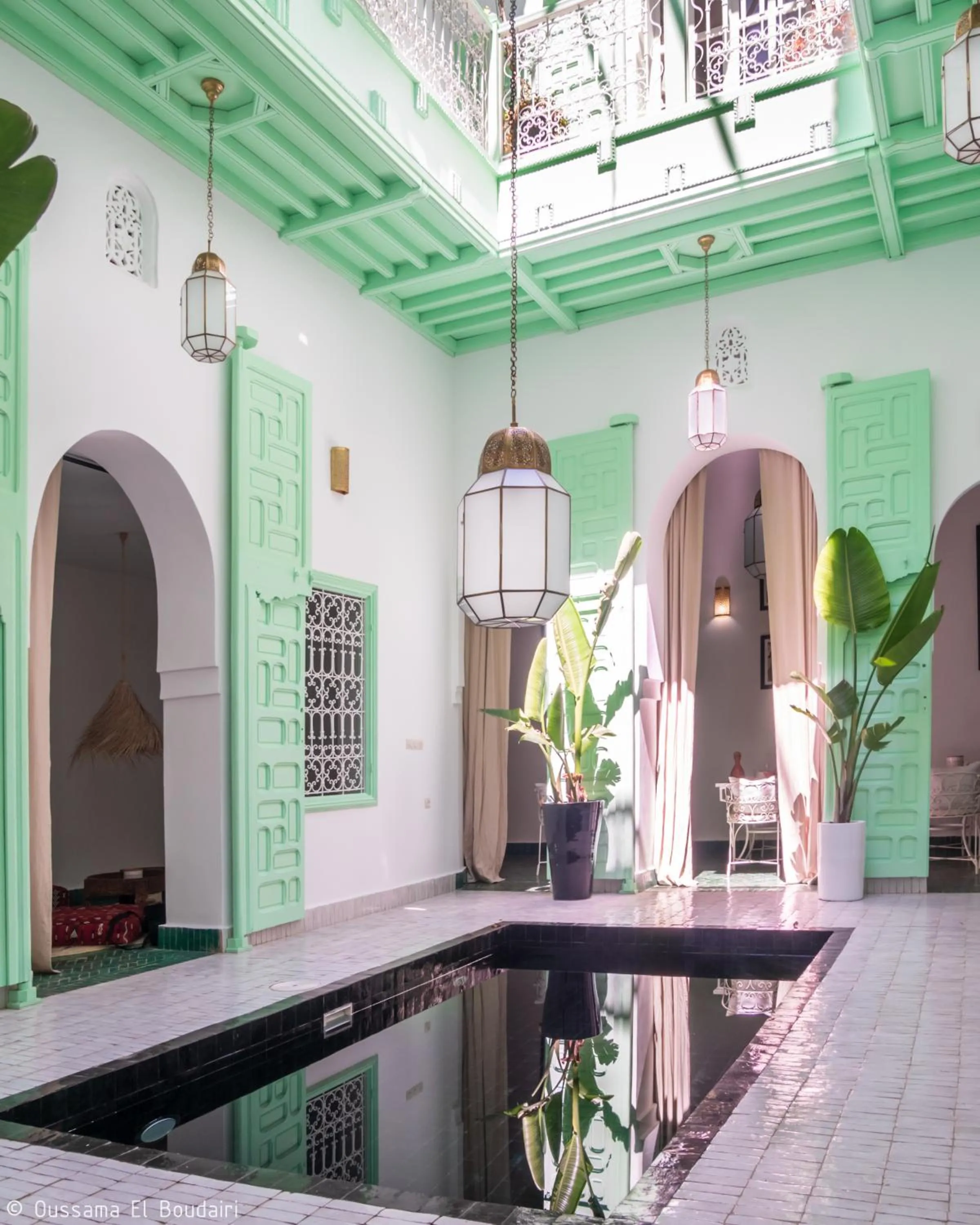 Lobby or reception in Riad Dar Rabiaa