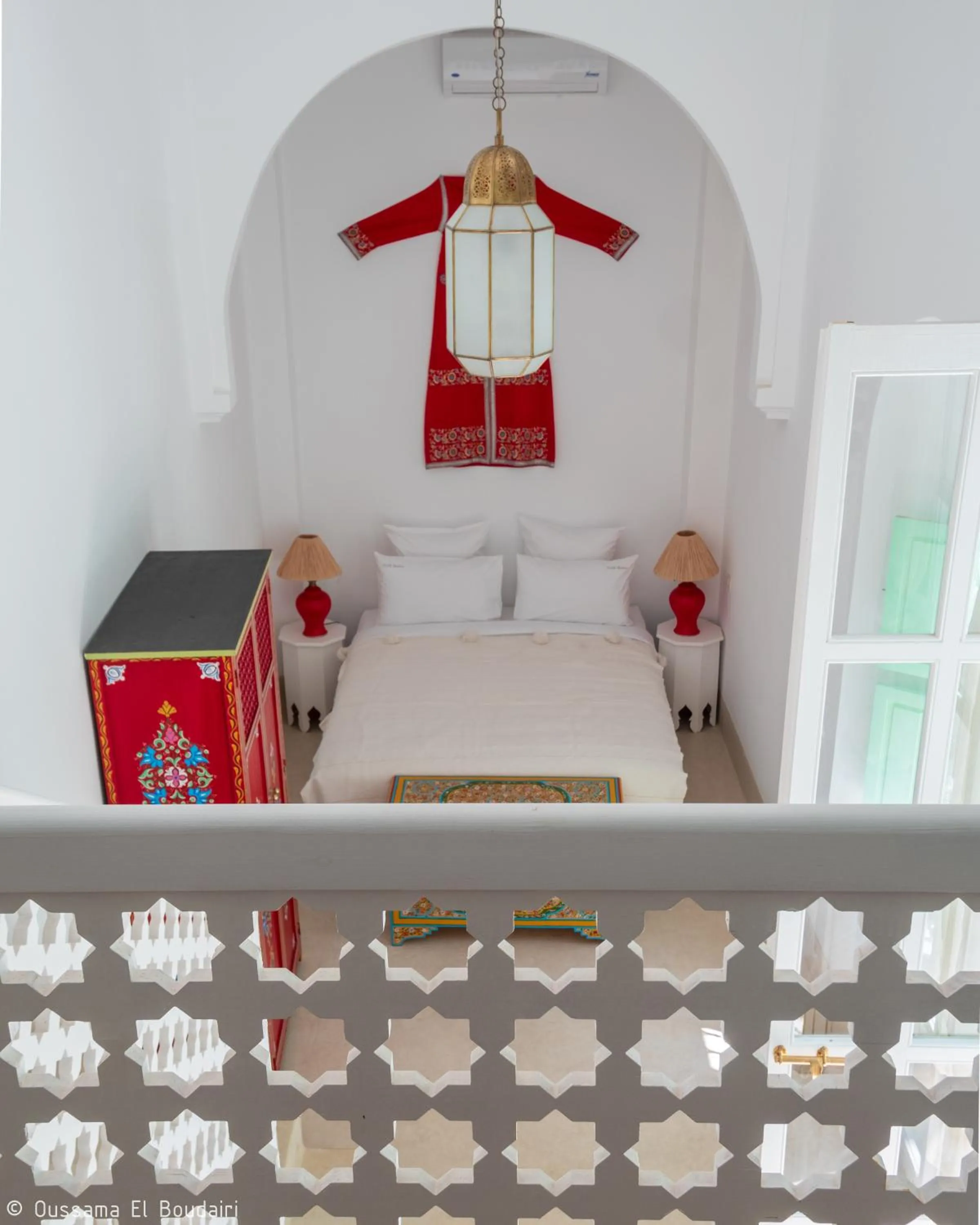 Bed in Riad Dar Rabiaa