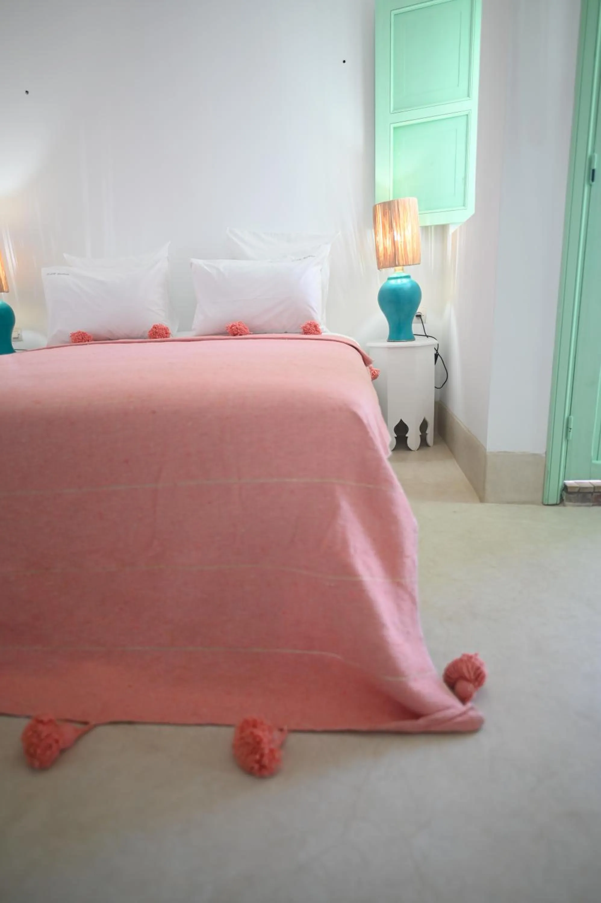 Bed in Riad Dar Rabiaa