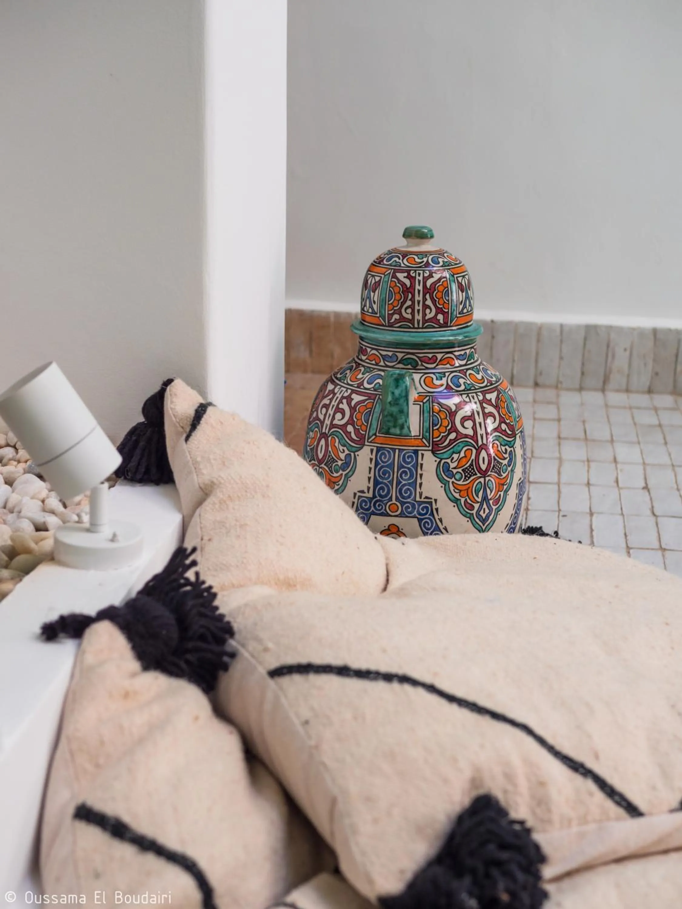 Bed in Riad Dar Rabiaa