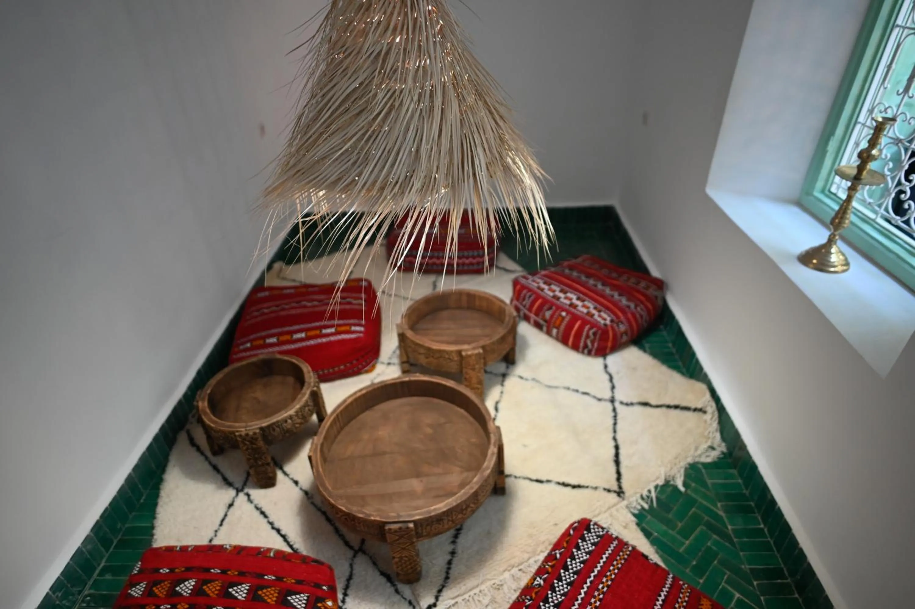 Communal lounge/ TV room in Riad Dar Rabiaa