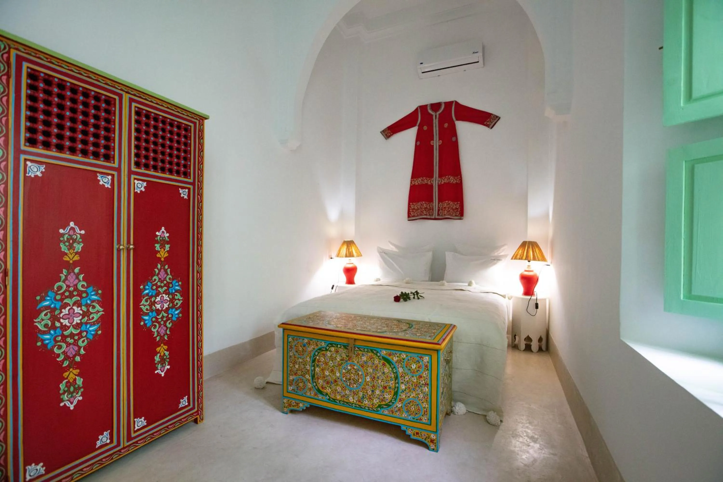 Bed in Riad Dar Rabiaa